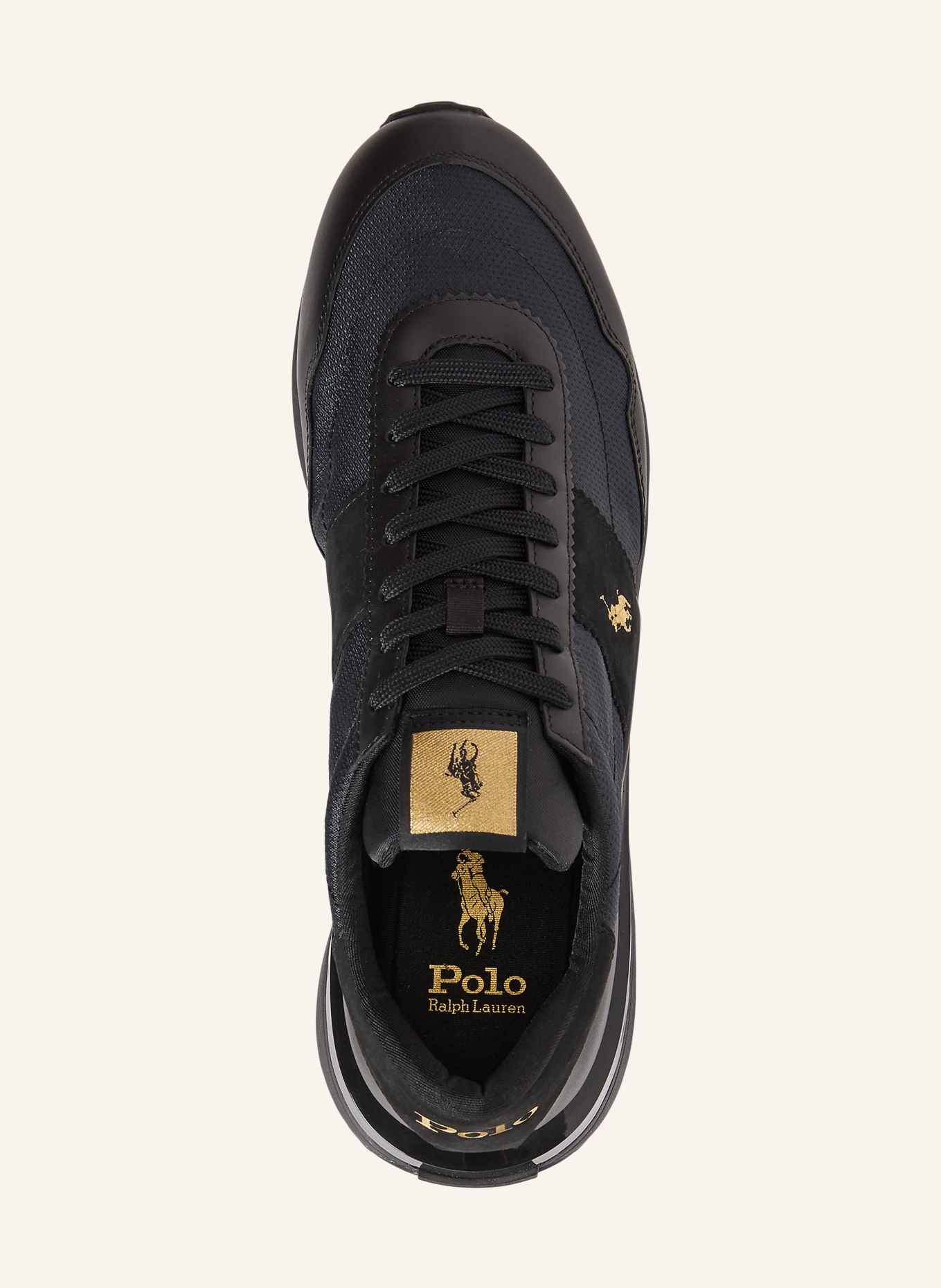 POLO RALPH LAUREN Sneaker TRAIN: SCHWARZ