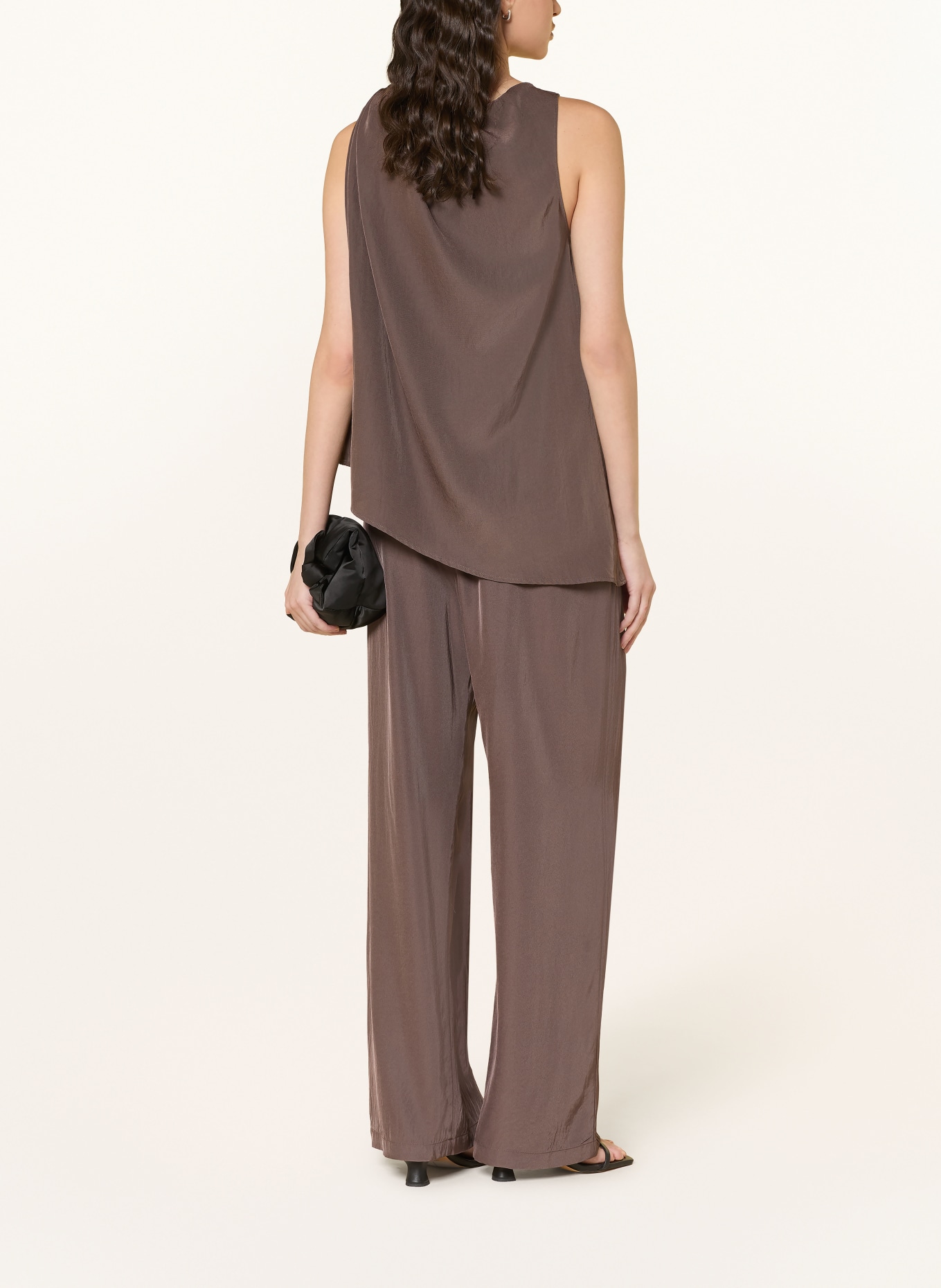 ELEH kalhoty Marlene: HNĚDÁ