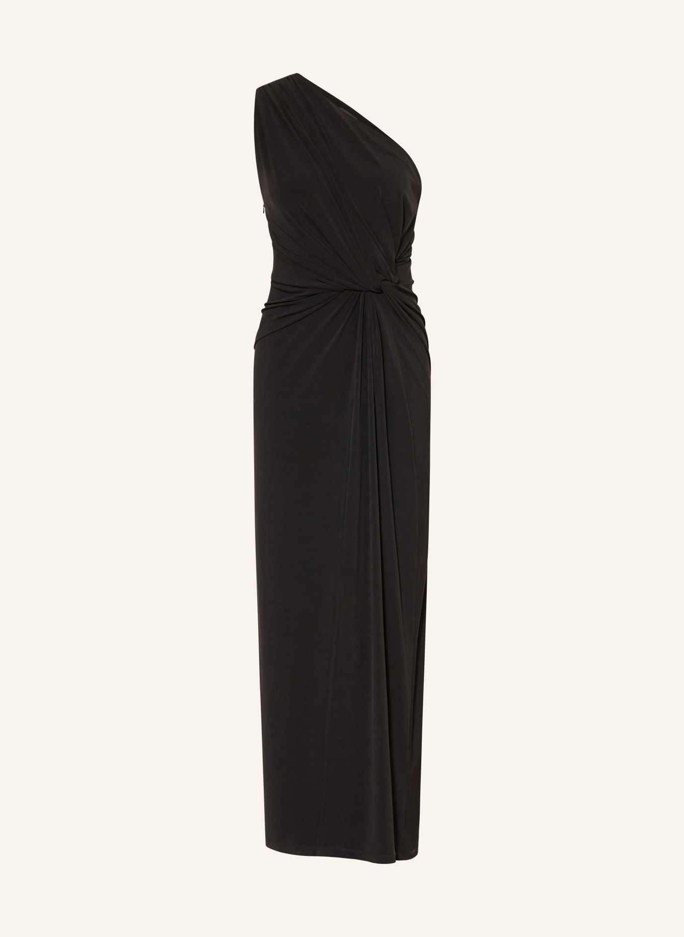 ELEH One-Shoulder-Kleid: SCHWARZ