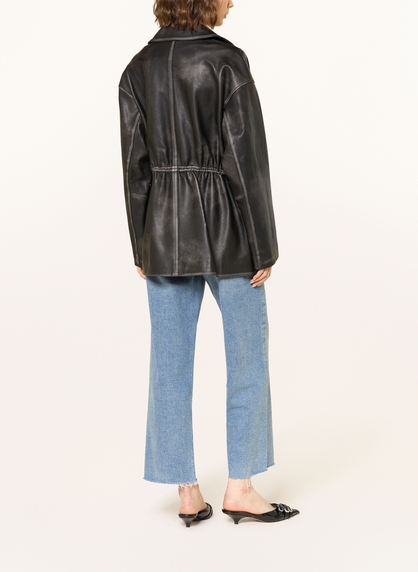 AGOLDE Džíny s širokými nohavicemi REN: meas measure (md tinted ind)