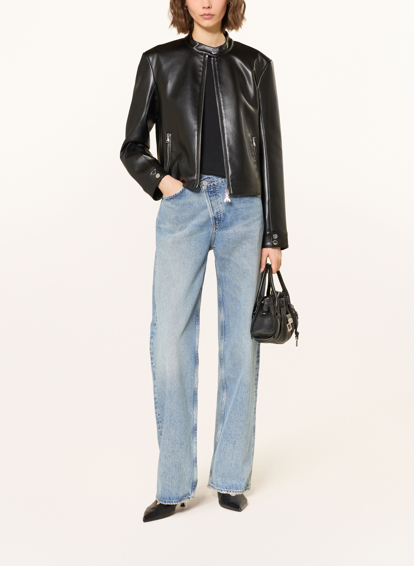 AGOLDE Straight Jeans ARC CRISS CROSS: cncl conclusion (tinted md ind w la