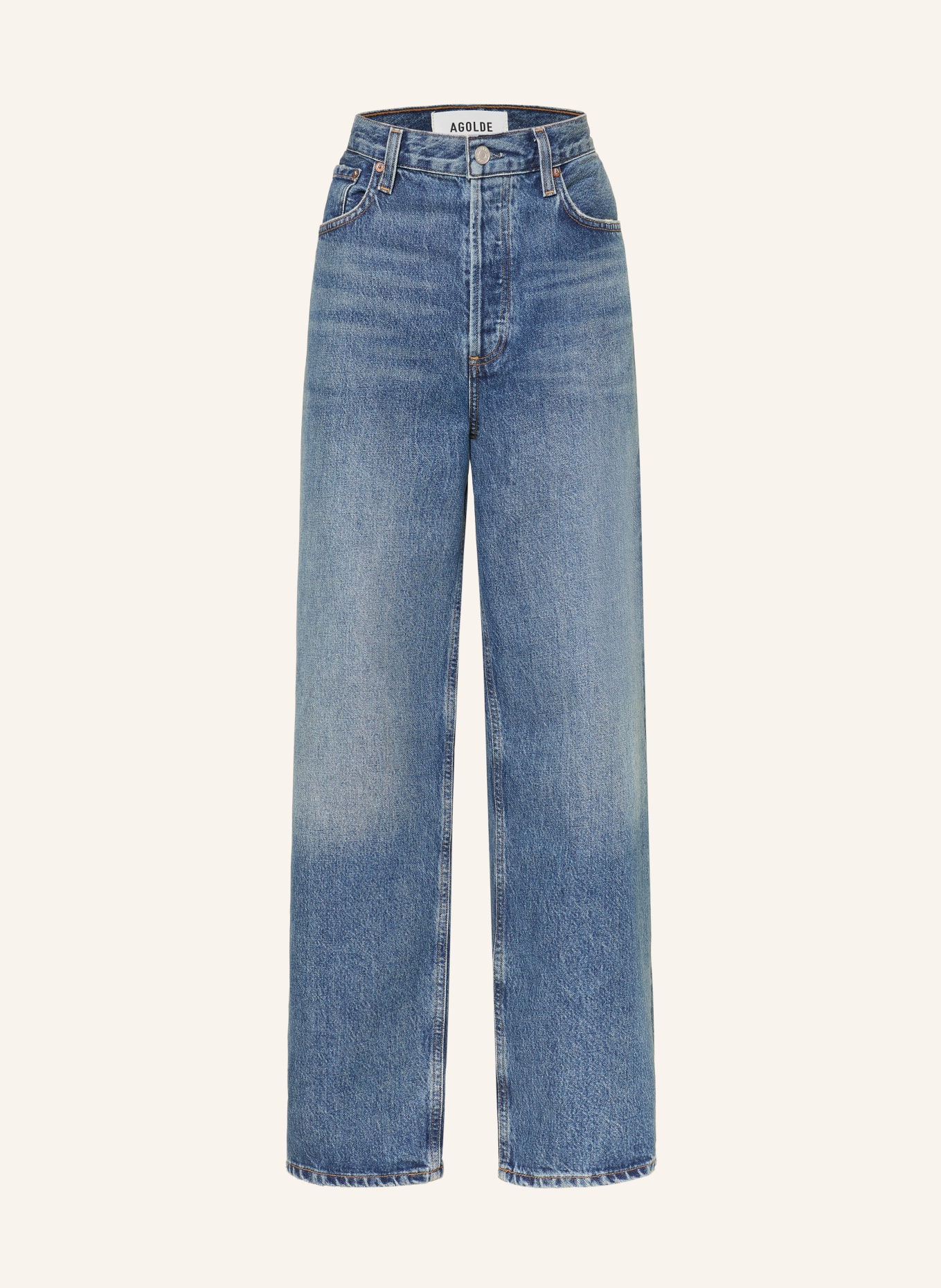 AGOLDE Džíny s širokými nohavicemi LOW SLUNG BAGGY: sltin selection (dk vint ind)