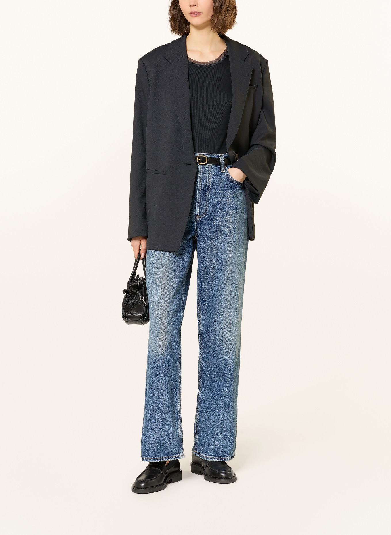 AGOLDE Džíny s širokými nohavicemi LOW SLUNG BAGGY: sltin selection (dk vint ind)