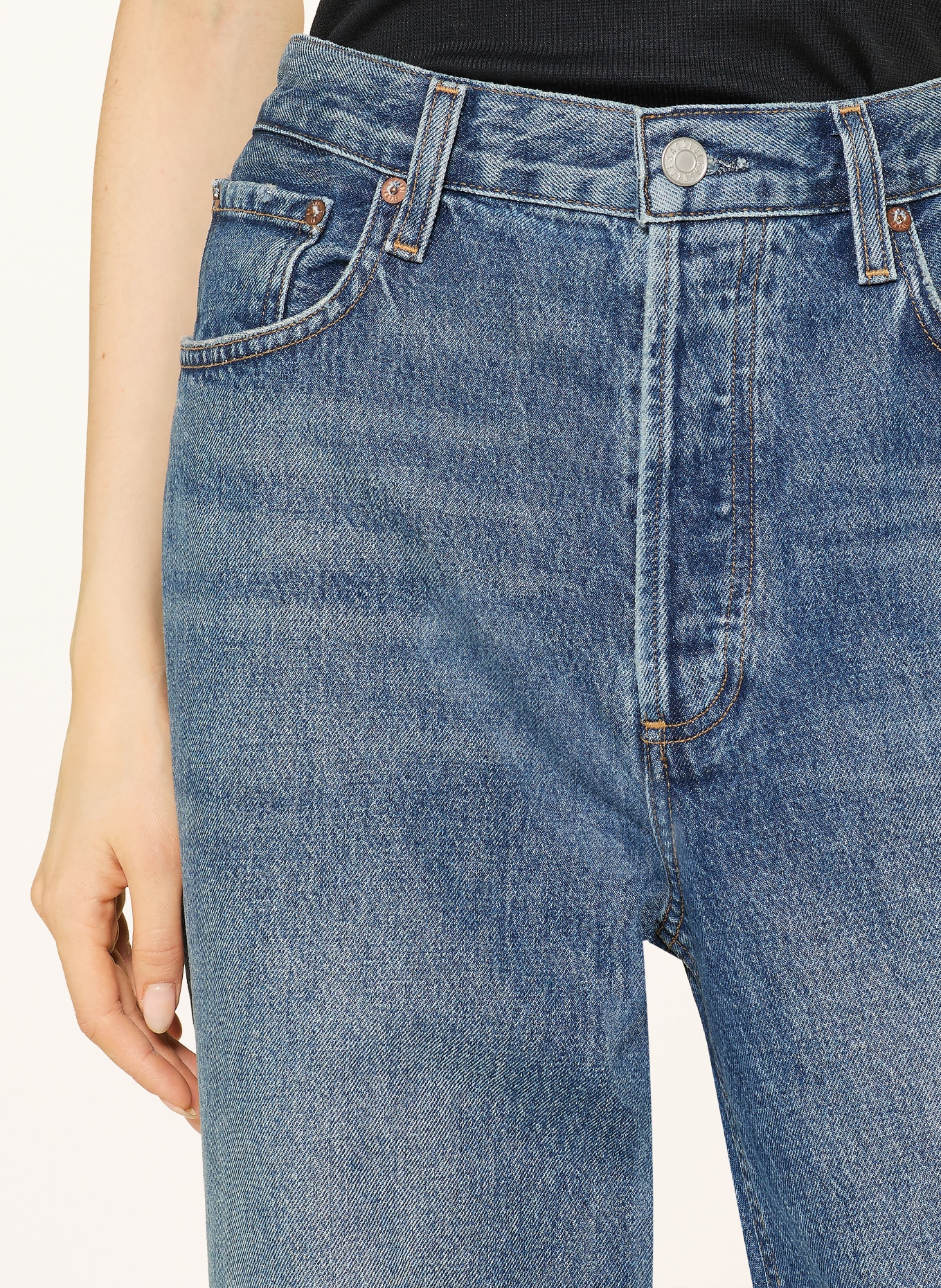 AGOLDE Džíny s širokými nohavicemi LOW SLUNG BAGGY: sltin selection (dk vint ind)