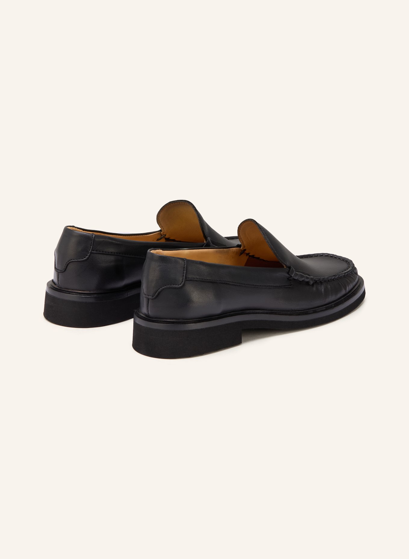 MRS & HUGS loafer: BLACK
