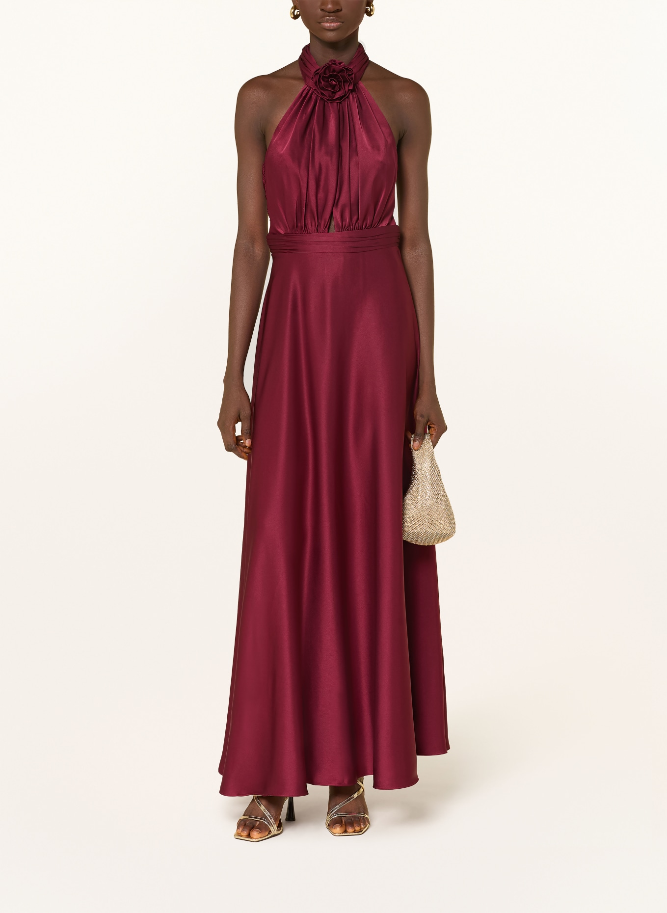 APART evening gown: DARK RED