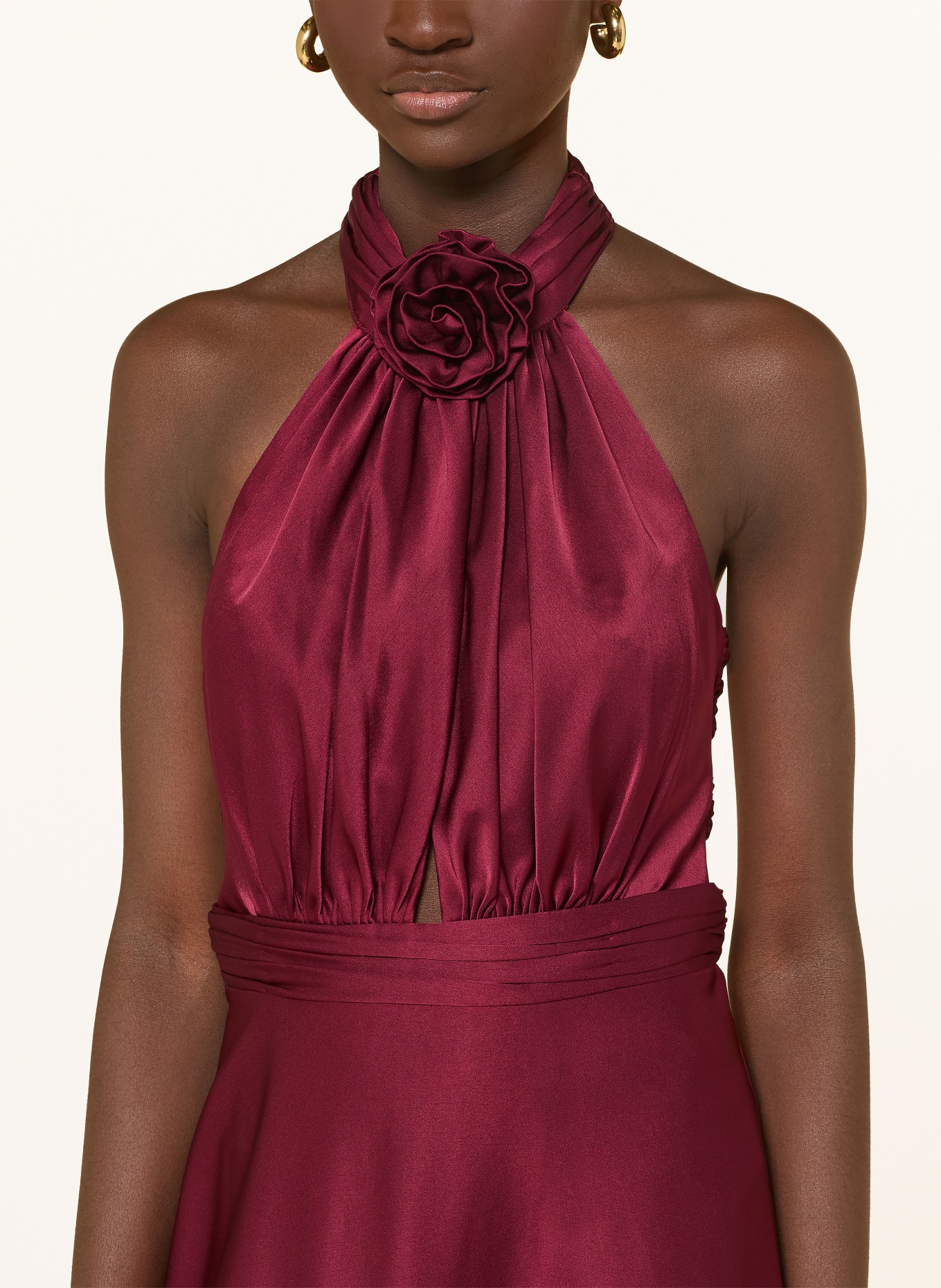 APART evening gown: DARK RED