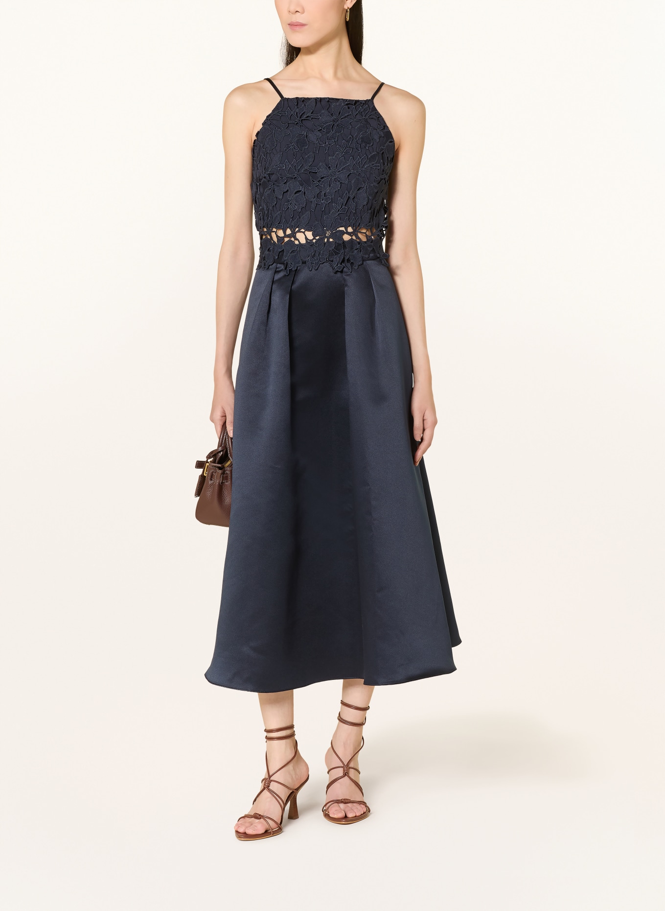 APART robe de soirée: BLEU FONCÉ