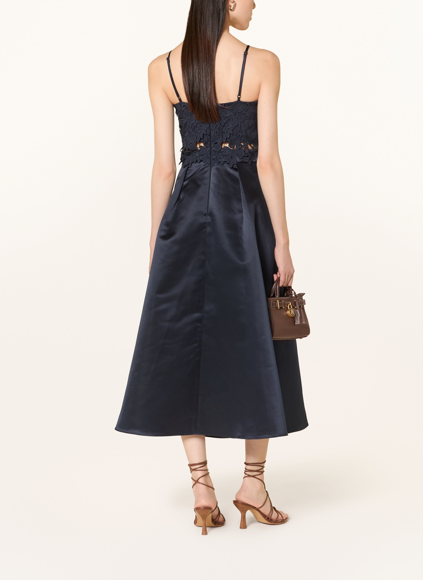 APART robe de soirée: BLEU FONCÉ