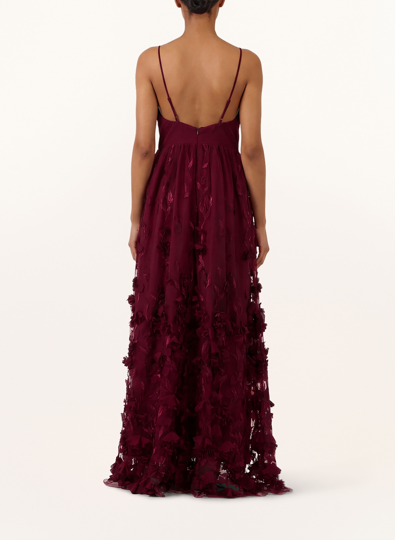 APART evening gown: DARK RED