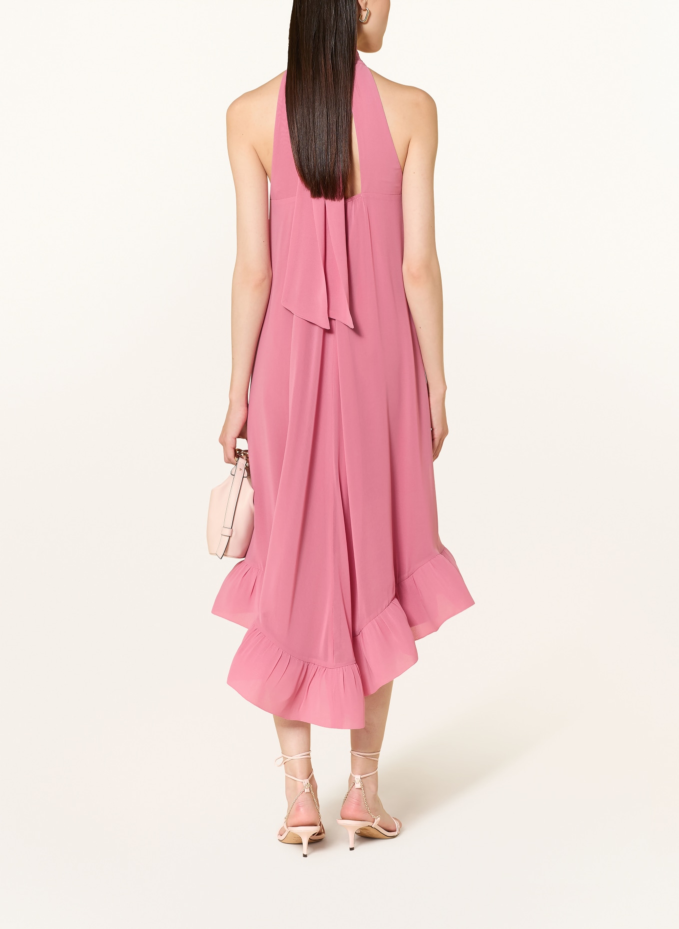 APART Abendkleid mit Rüschen: ROSÉ