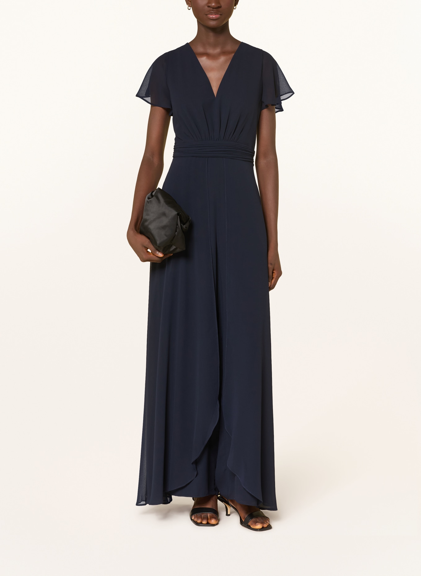 APART Kombinezon z falbanami: GRANATOWY