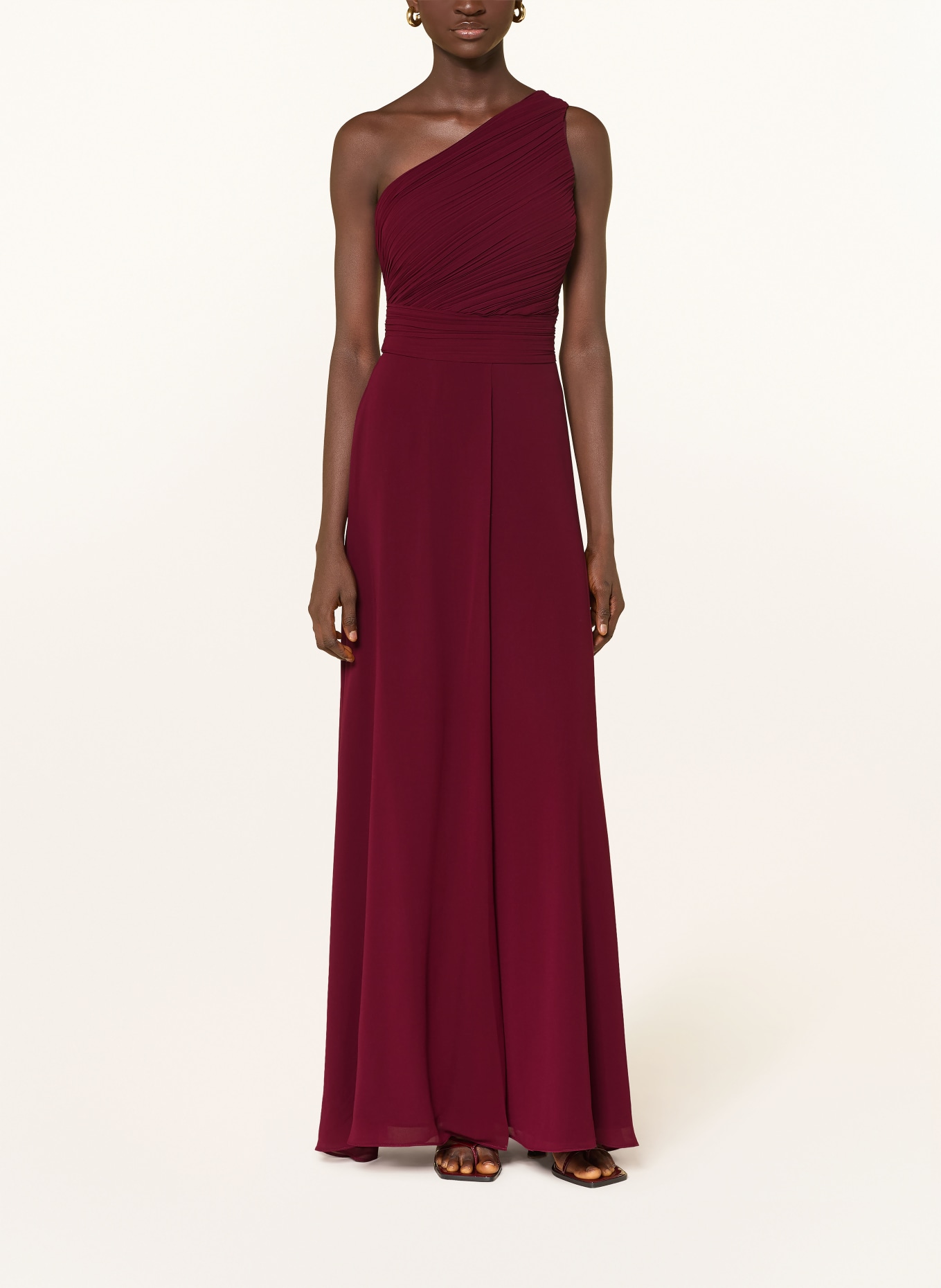APART evening gown: DARK RED