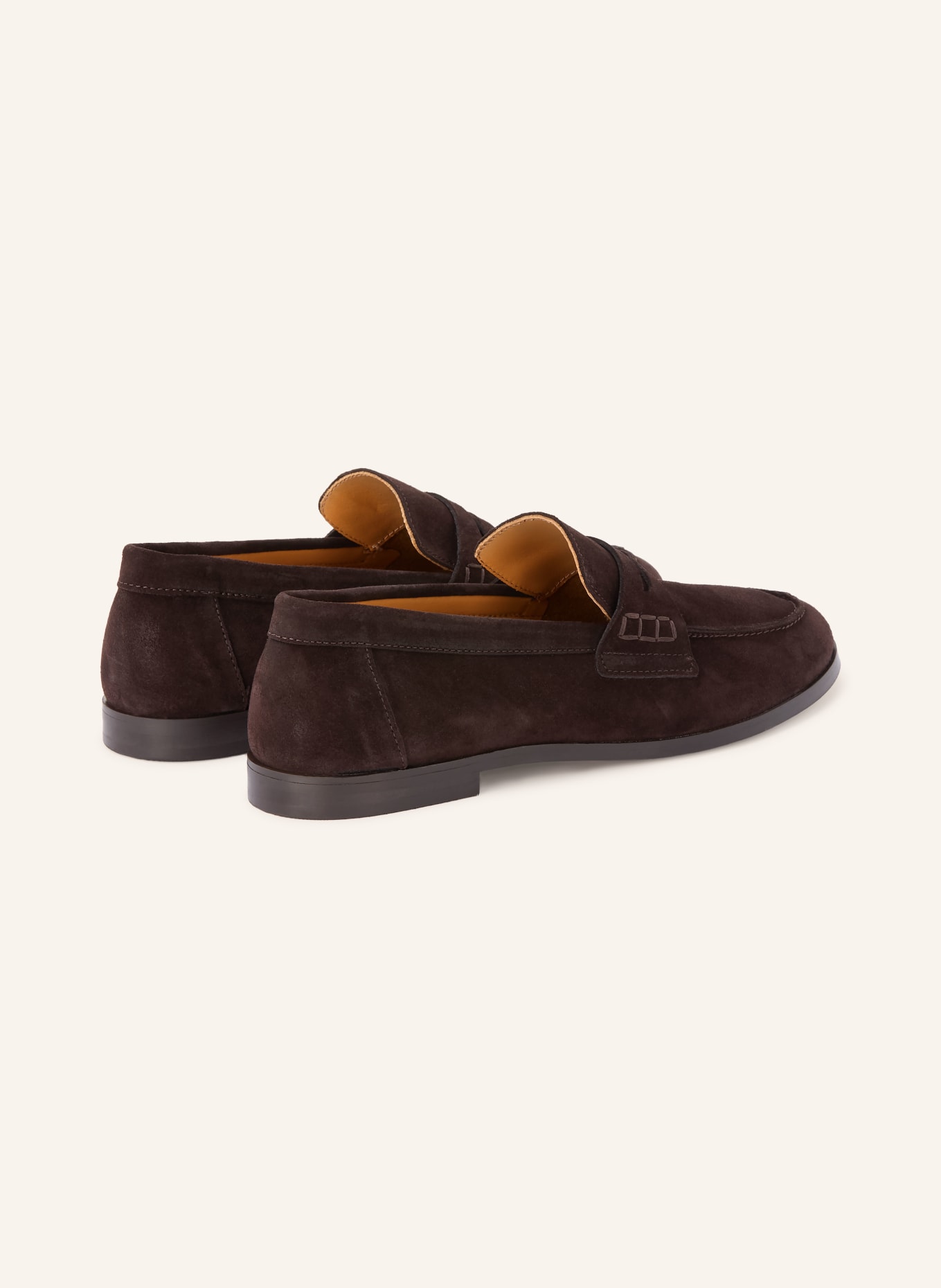 MRS & HUGS mocassins: MARRON FONCÉ