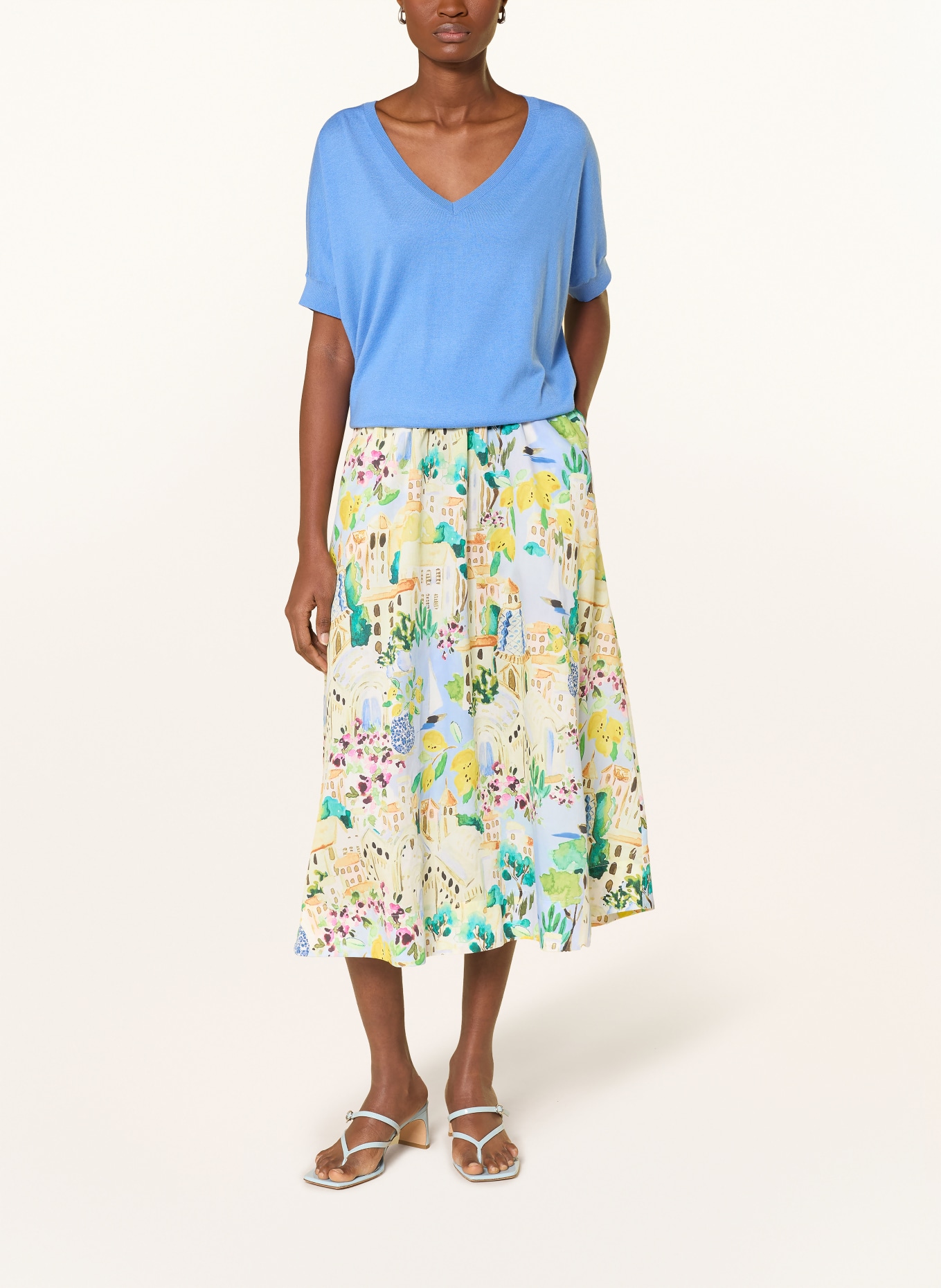 MILANO ITALY Strickshirt: BLAU