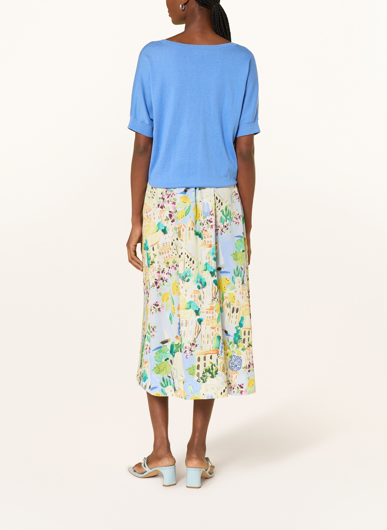 MILANO ITALY Strickshirt: BLAU