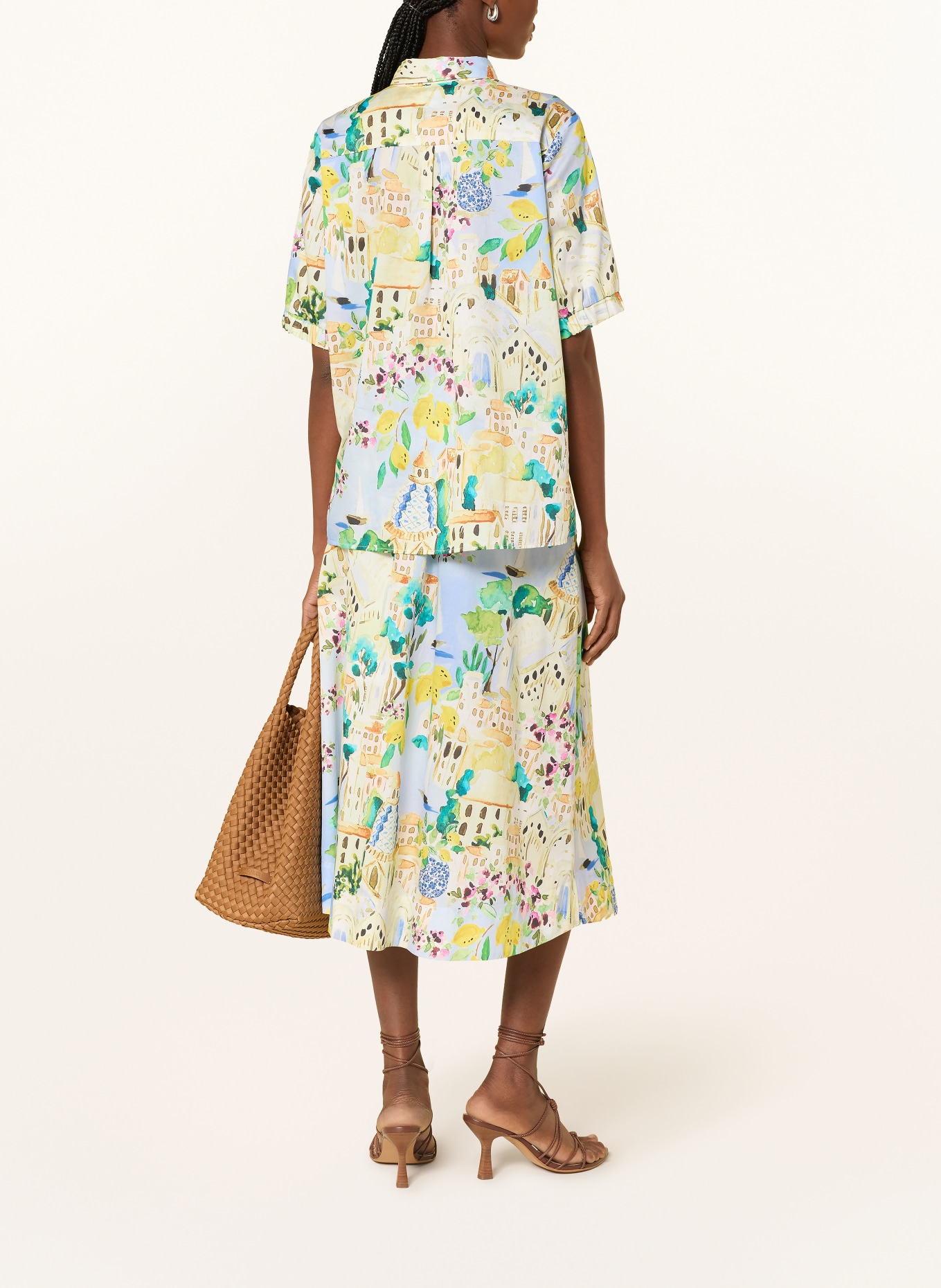 MILANO ITALY Rock: HELLBLAU / GELB / GRÜN