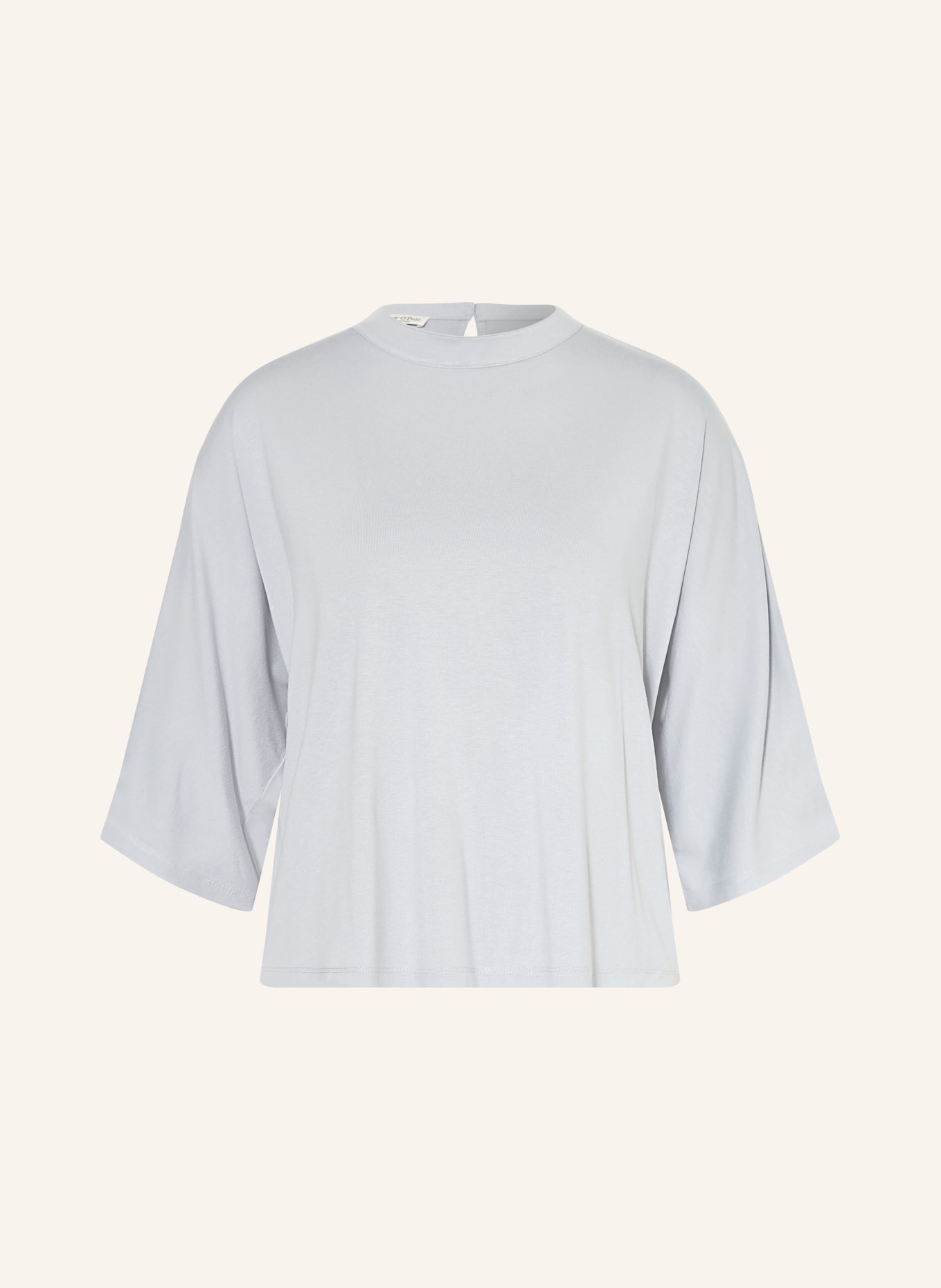 Marc O'Polo Shirt with 3/4-length sleeves: GRAY