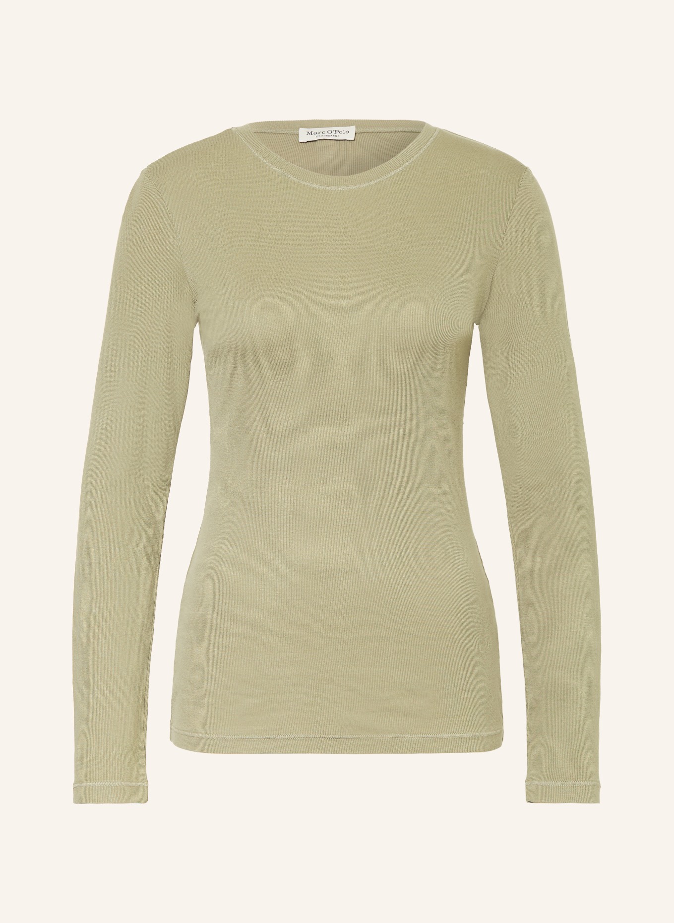 Marc O'Polo long-sleeved shirt: OLIVE
