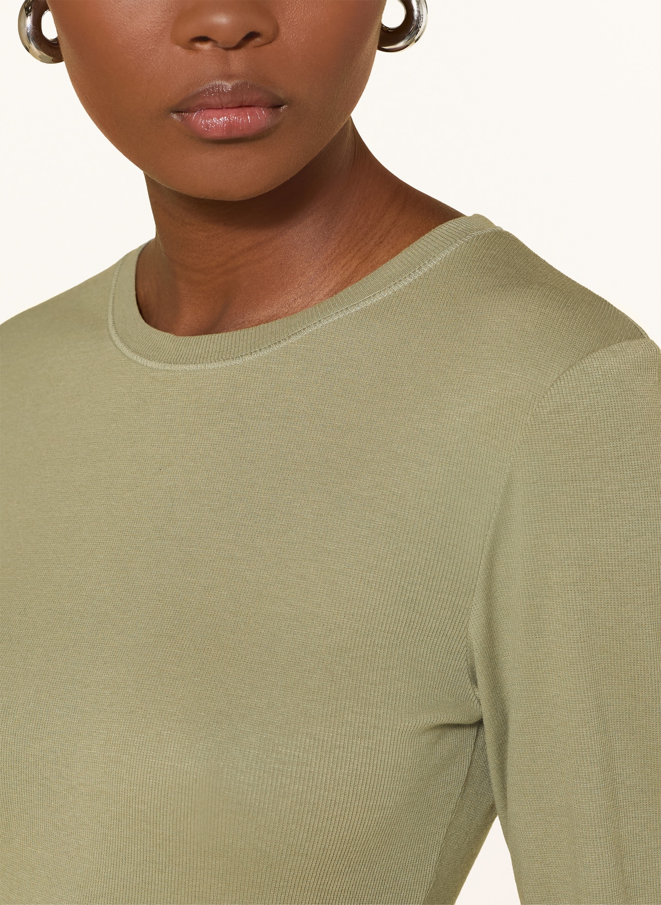 Marc O'Polo long-sleeved shirt: OLIVE