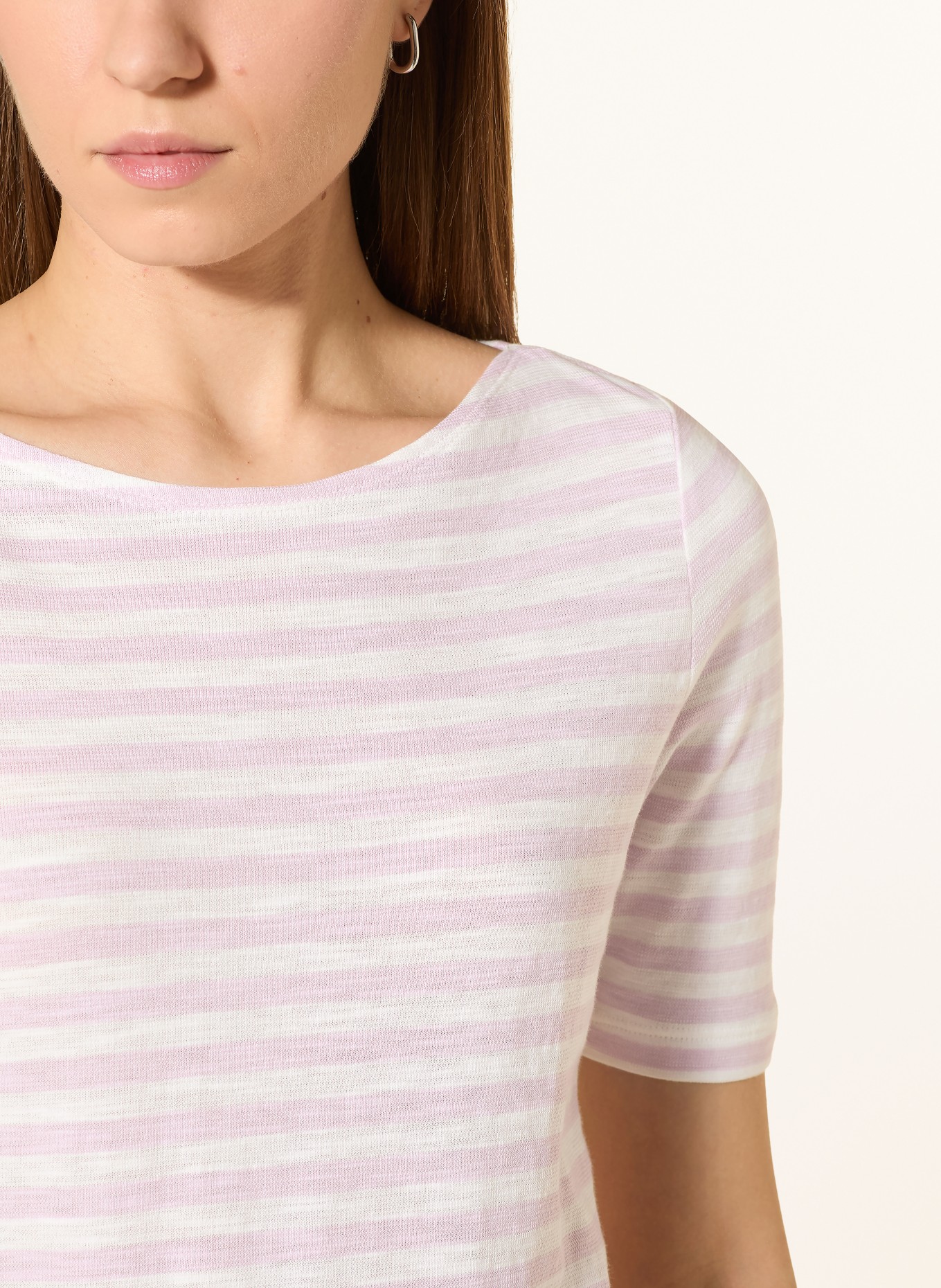 Marc O'Polo tričko: RŮŽOVÁ / BÍLÁ