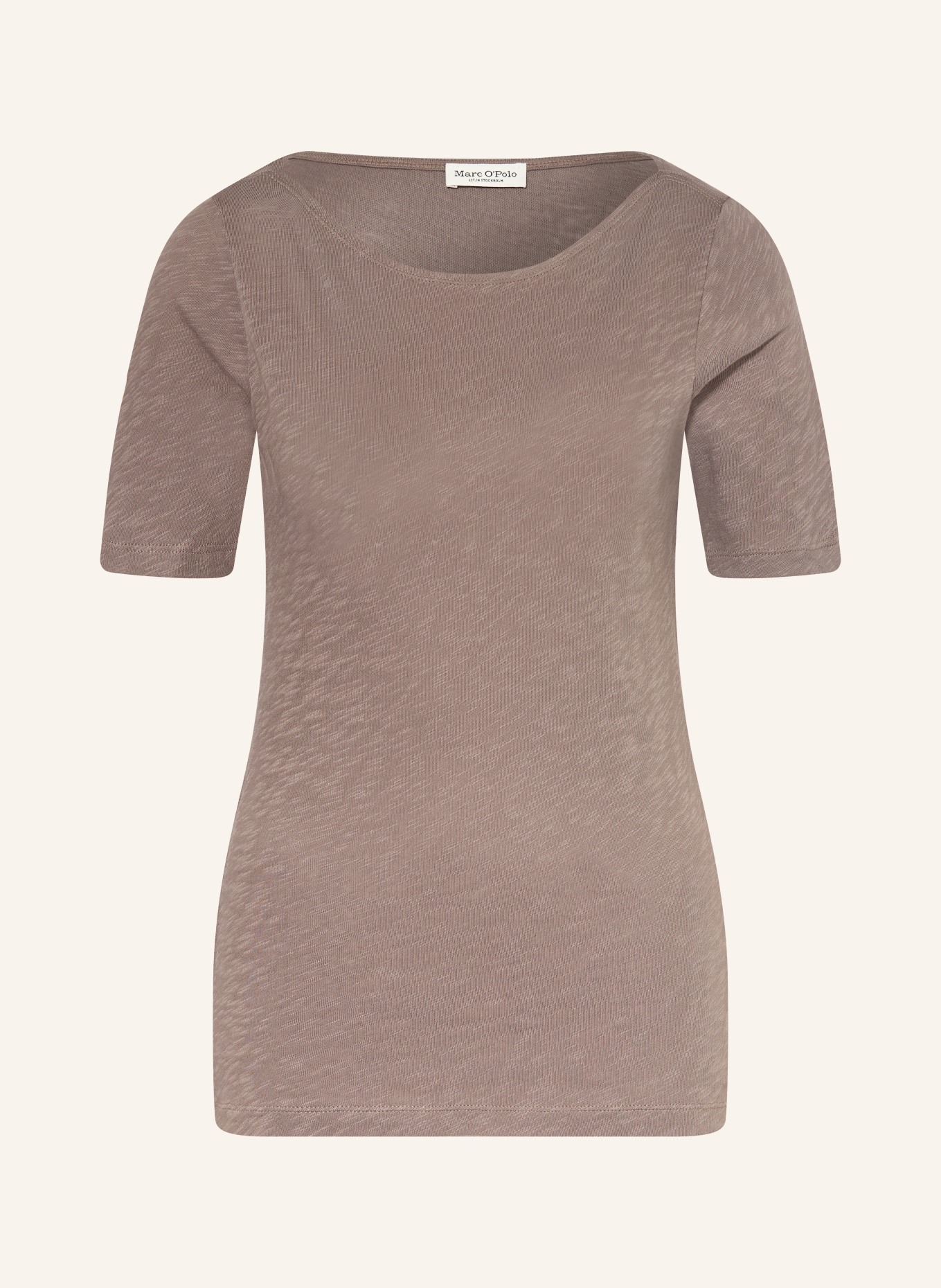 Marc O'Polo tričko: HNĚDÁ
