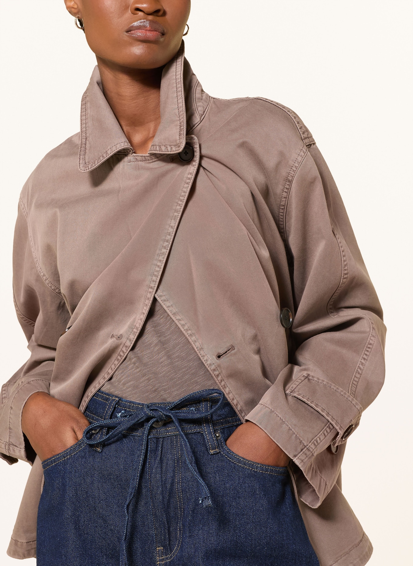 Marc O'Polo tričko: HNĚDÁ