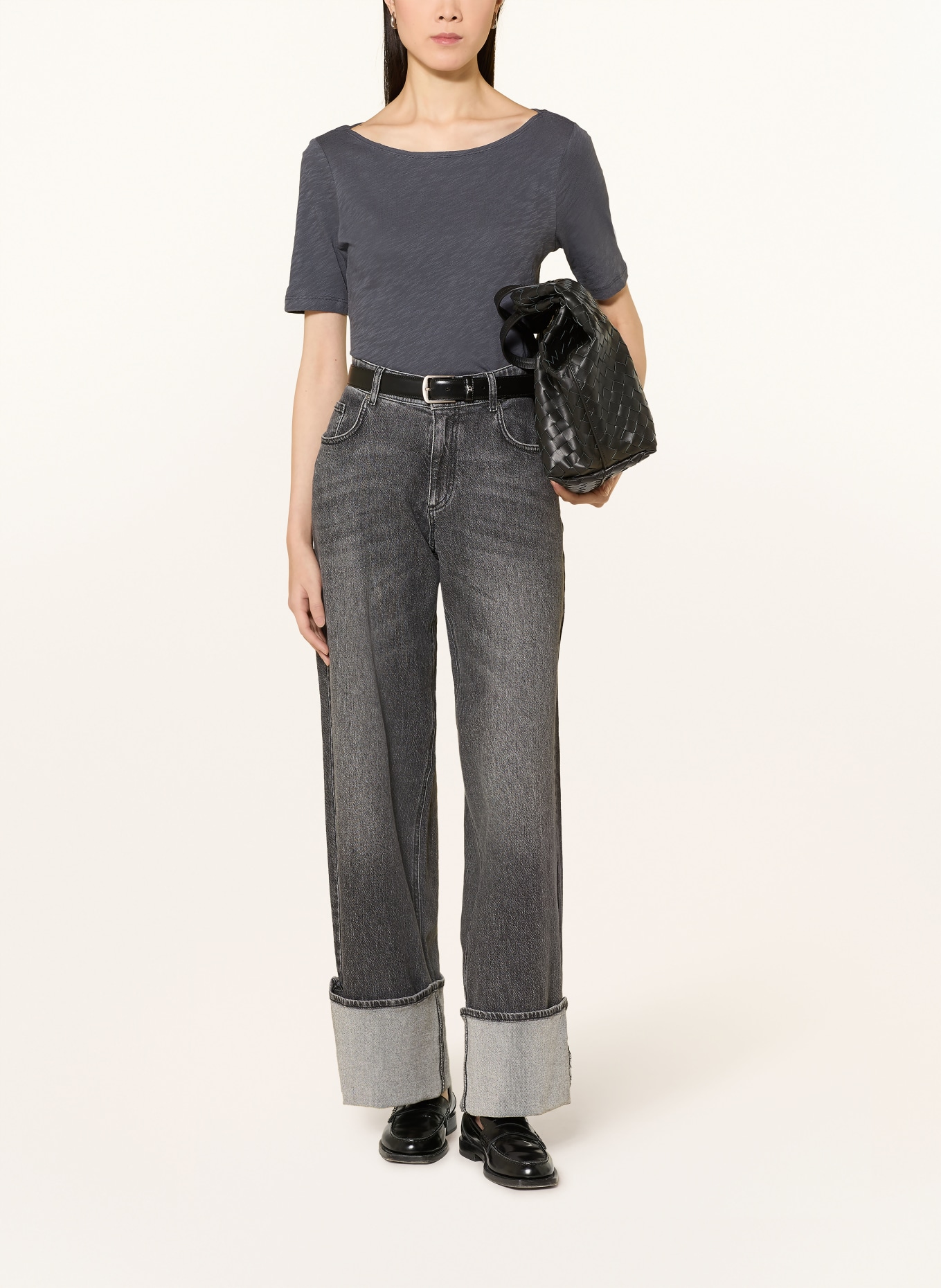 Marc O'Polo T-Shirt: DUNKELGRAU