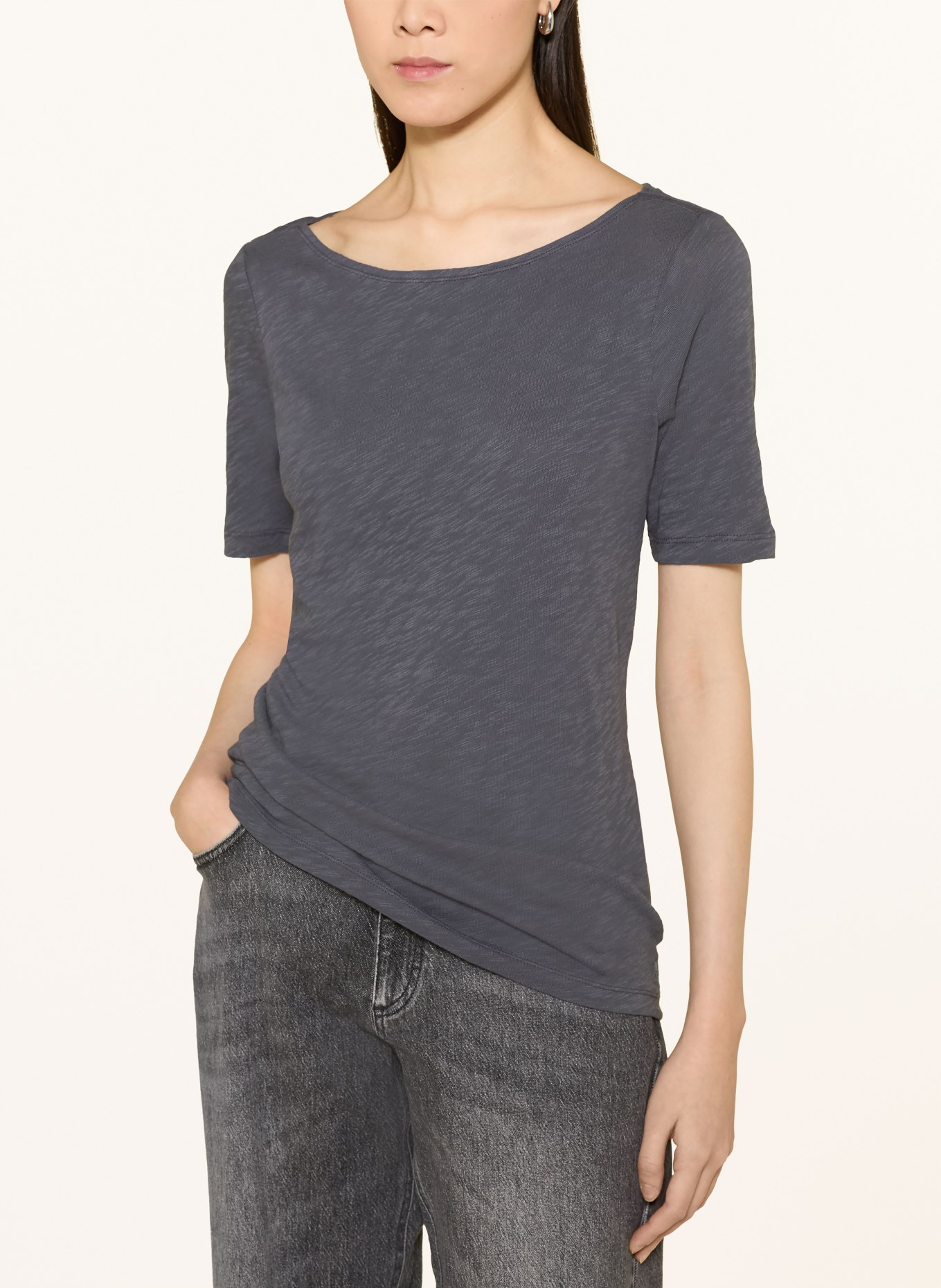 Marc O'Polo T-Shirt: DUNKELGRAU