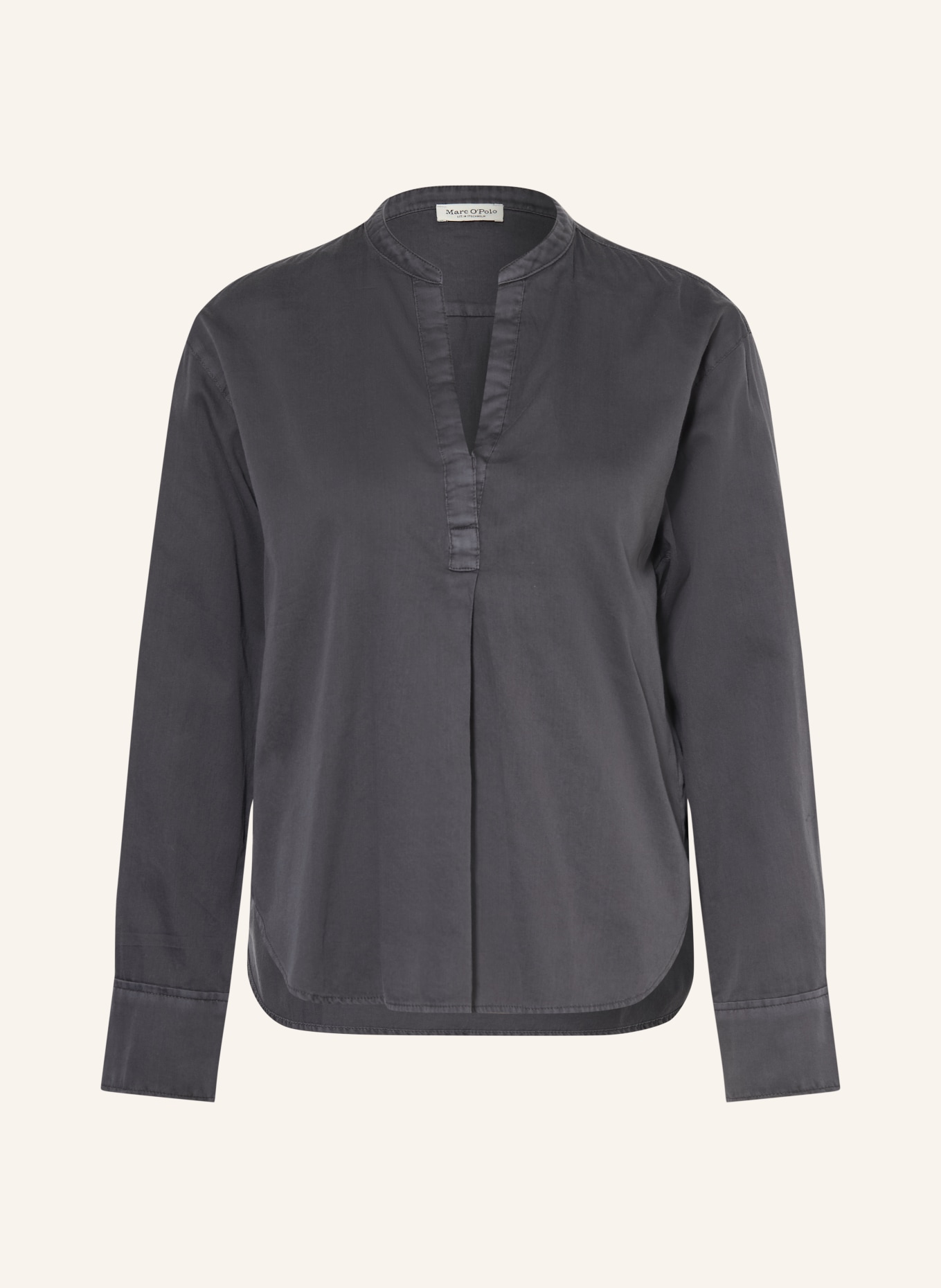Marc O'Polo blouse shirt: DARK GRAY