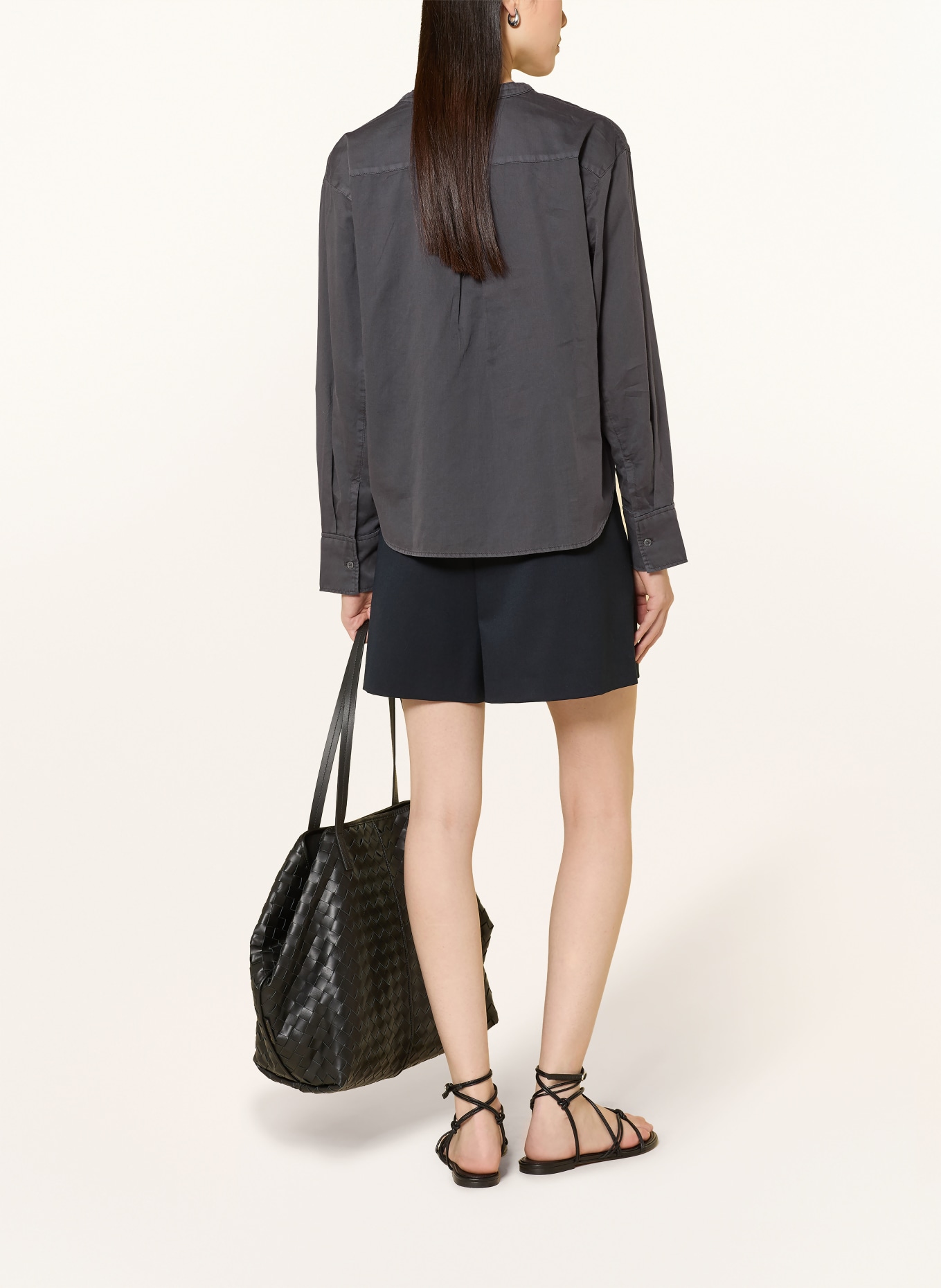 Marc O'Polo blouse shirt: DARK GRAY