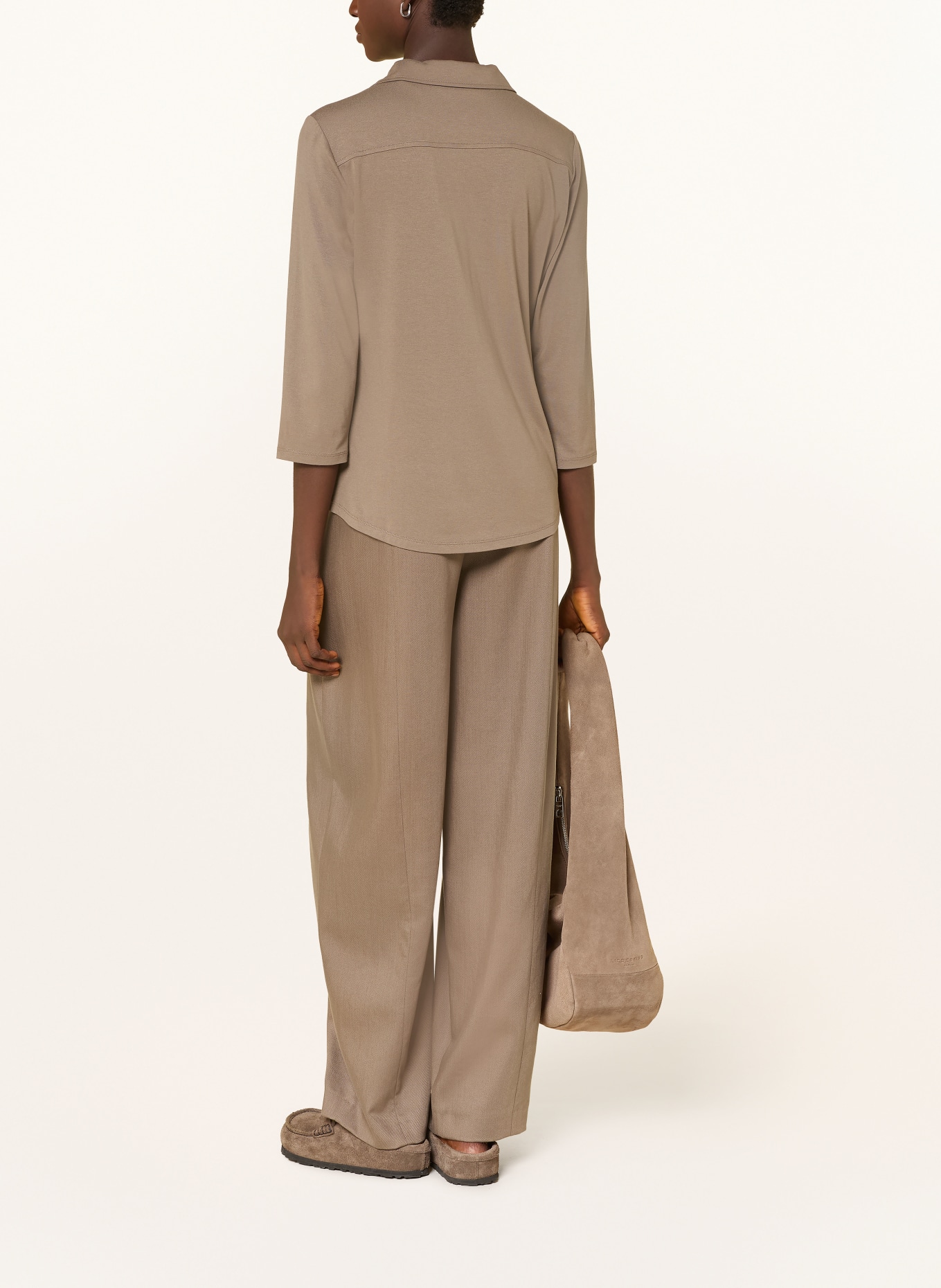 Marc O'Polo kalhoty Marlene: HNĚDÁ