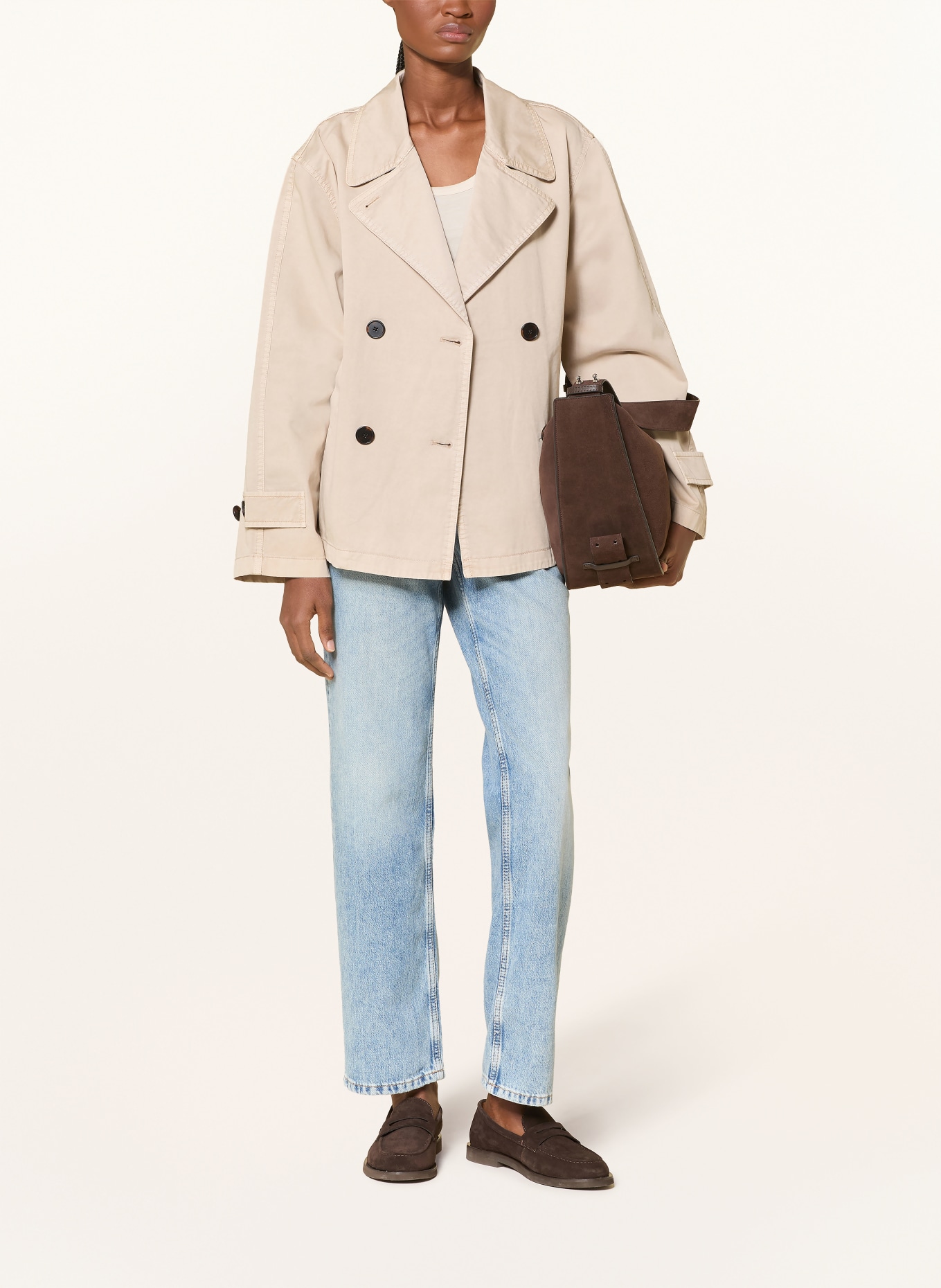 Marc O'Polo kabátová bunda: SVĚTLE HNĚDÁ