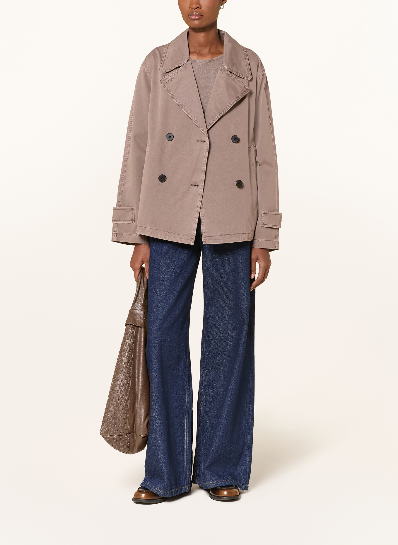 Marc O'Polo Kastenjacke: TAUPE