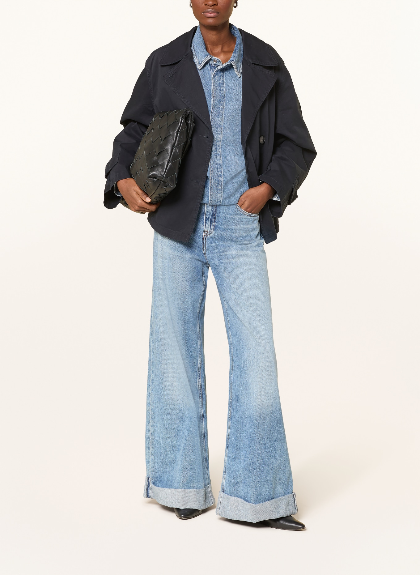 Marc O'Polo kabátová bunda: TMAVĚ MODRÁ