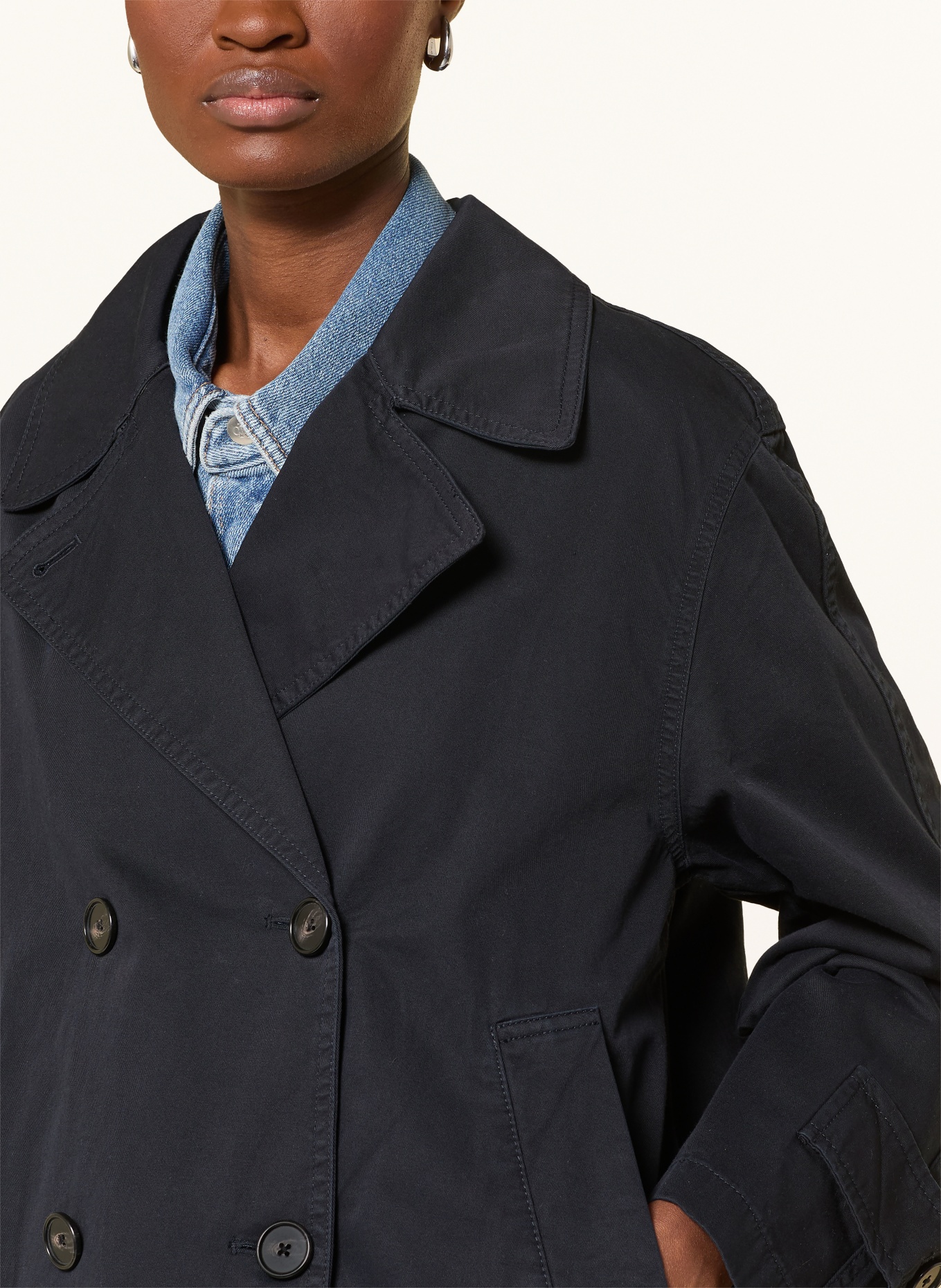 Marc O'Polo kabátová bunda: TMAVĚ MODRÁ