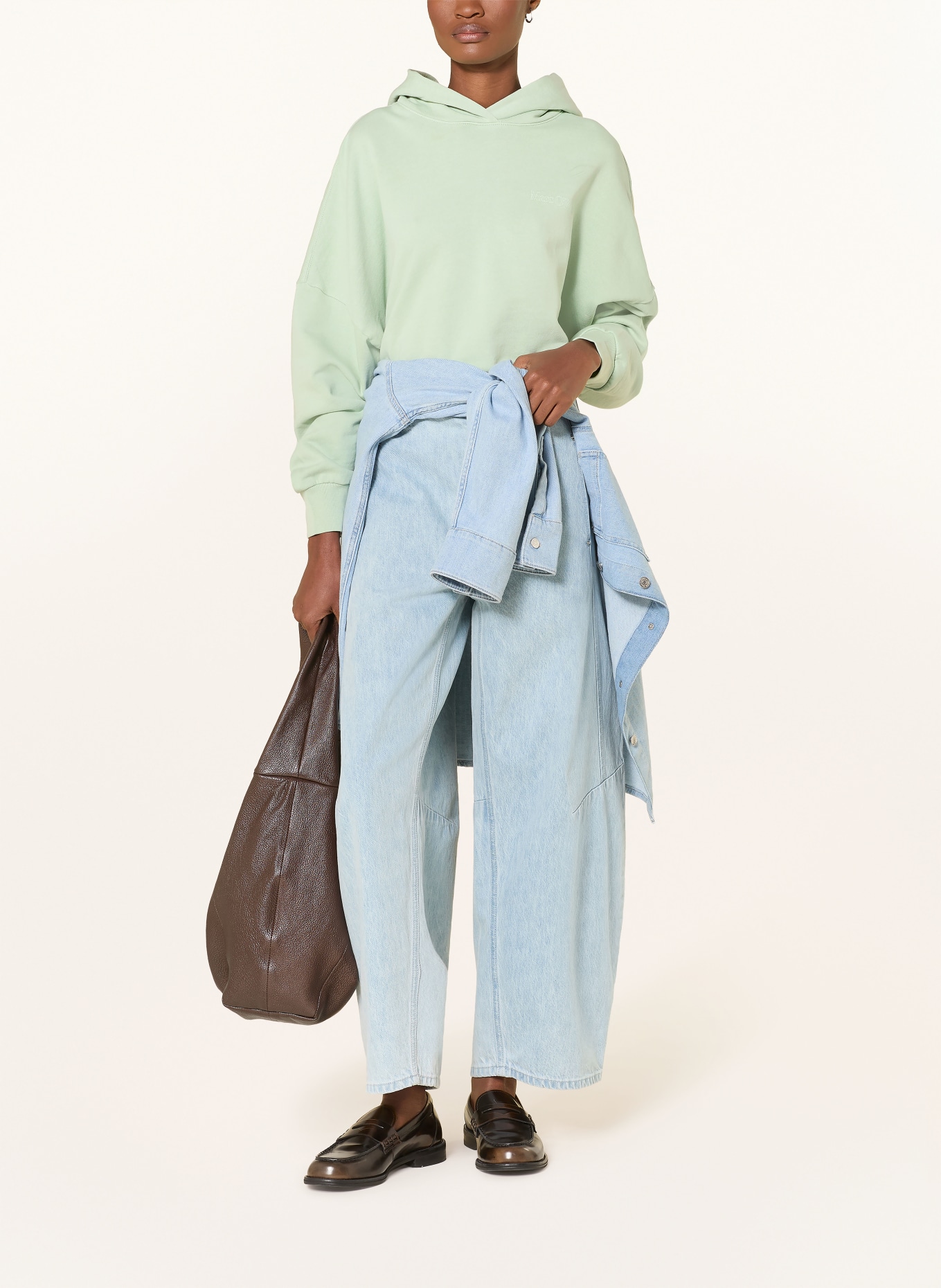 Marc O'Polo mikina s kapucí: MÁTOVÁ