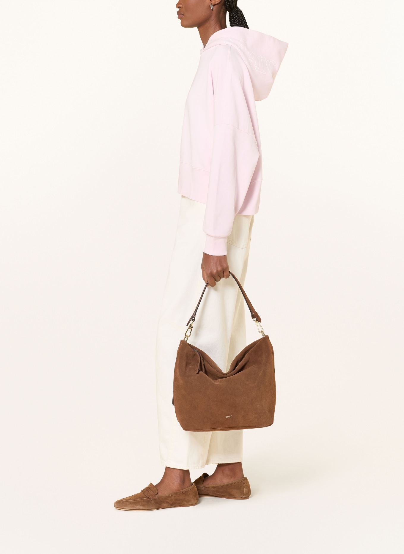 Marc O'Polo bluza z kapturem: JASNORÓŻOWY