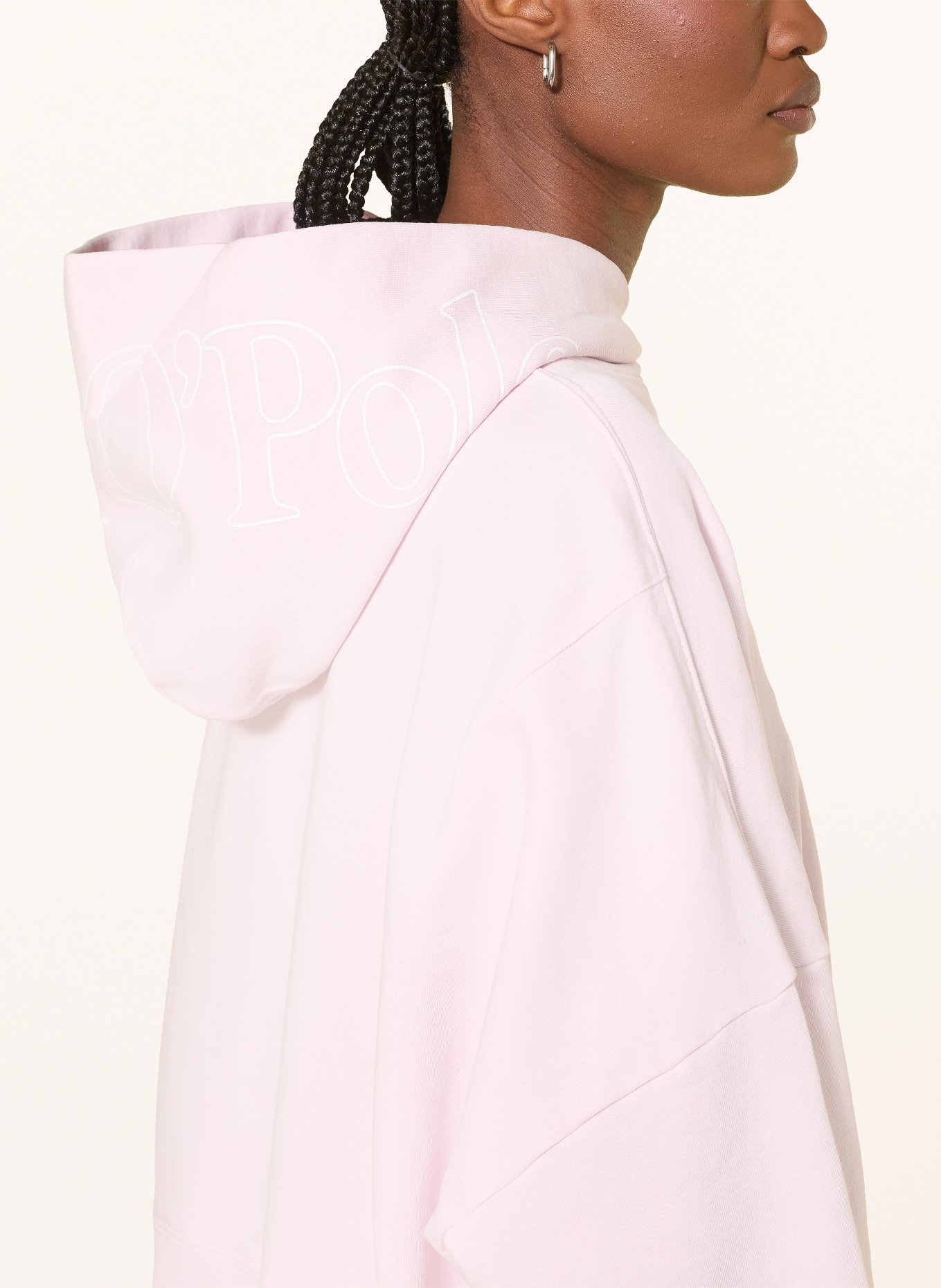 Marc O'Polo bluza z kapturem: JASNORÓŻOWY