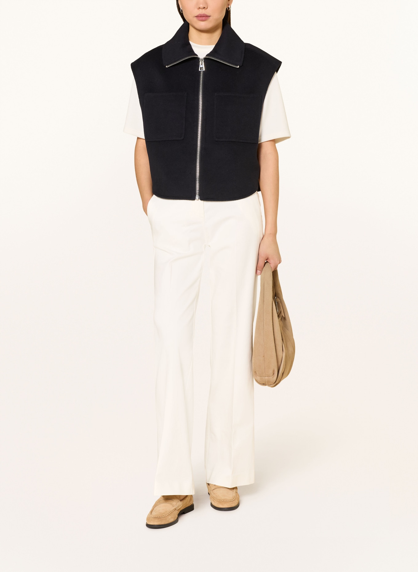 Marc O'Polo kalhoty Marlene: BÍLÁ