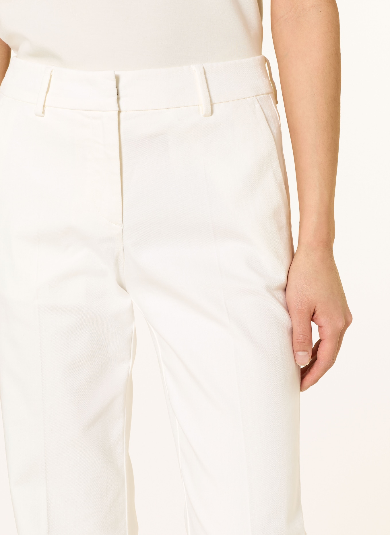 Marc O'Polo kalhoty Marlene: BÍLÁ