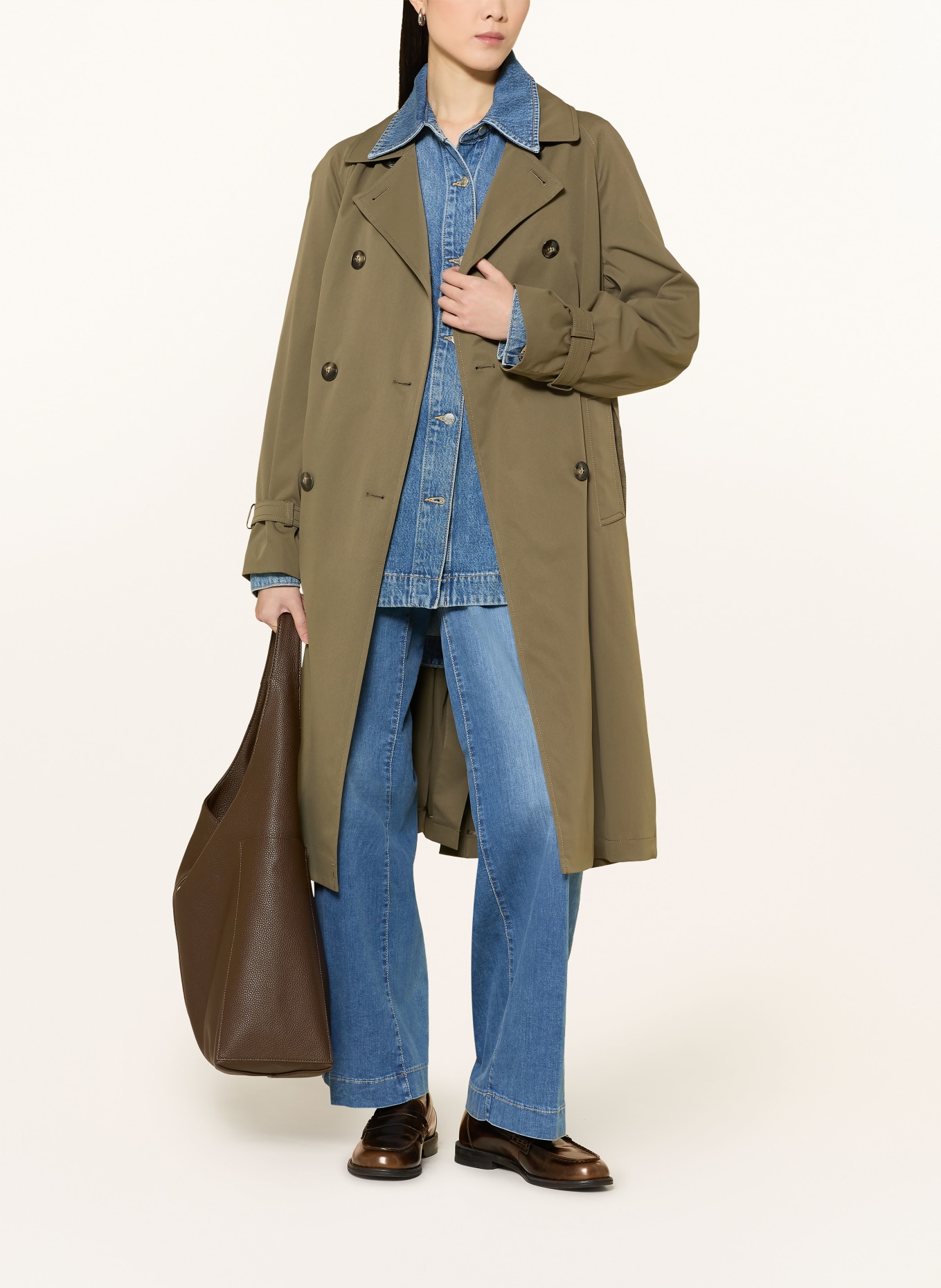 Marc O'Polo bluzka jeansowa: NIEBIESKI