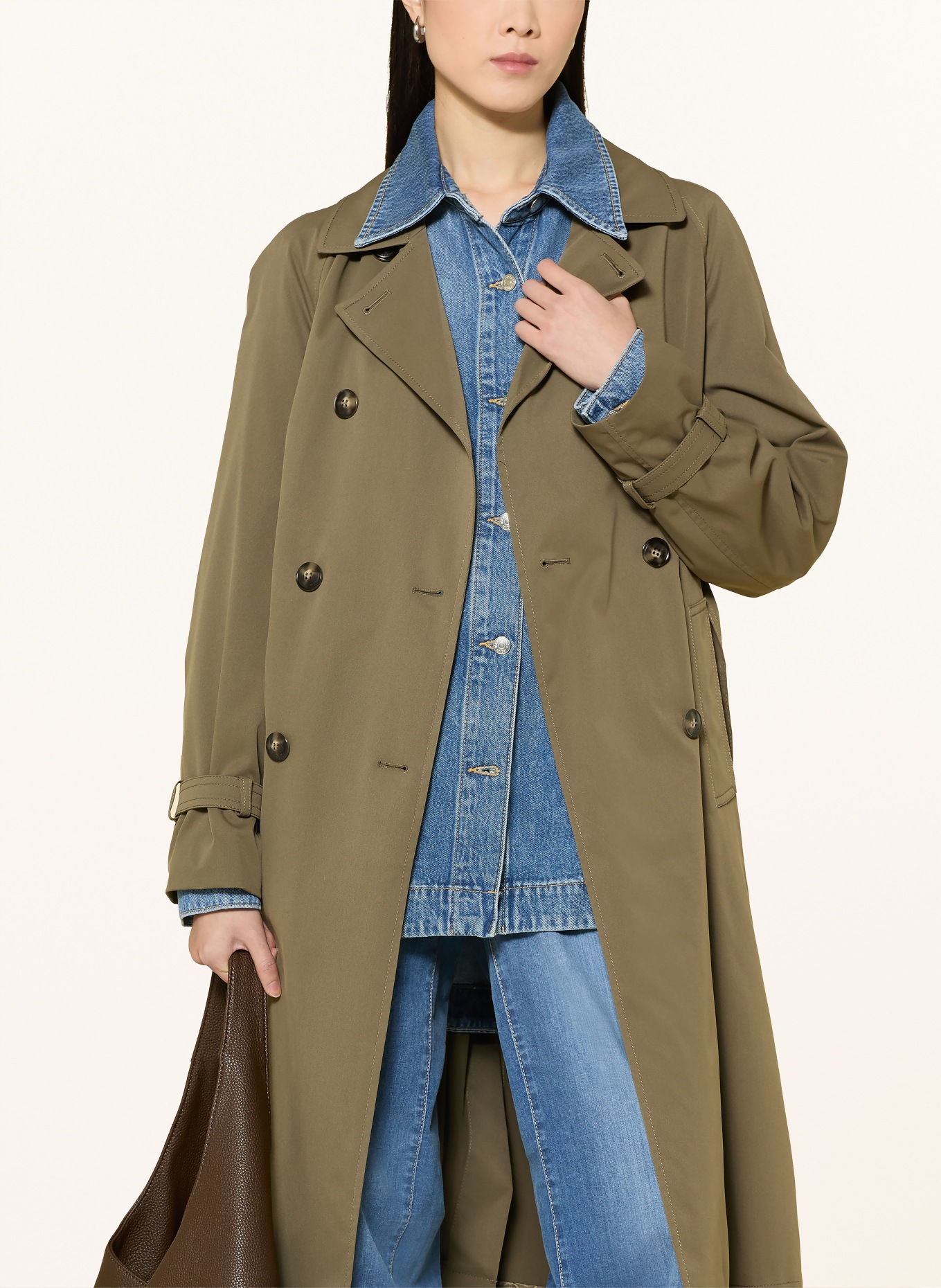 Marc O'Polo bluzka jeansowa: NIEBIESKI