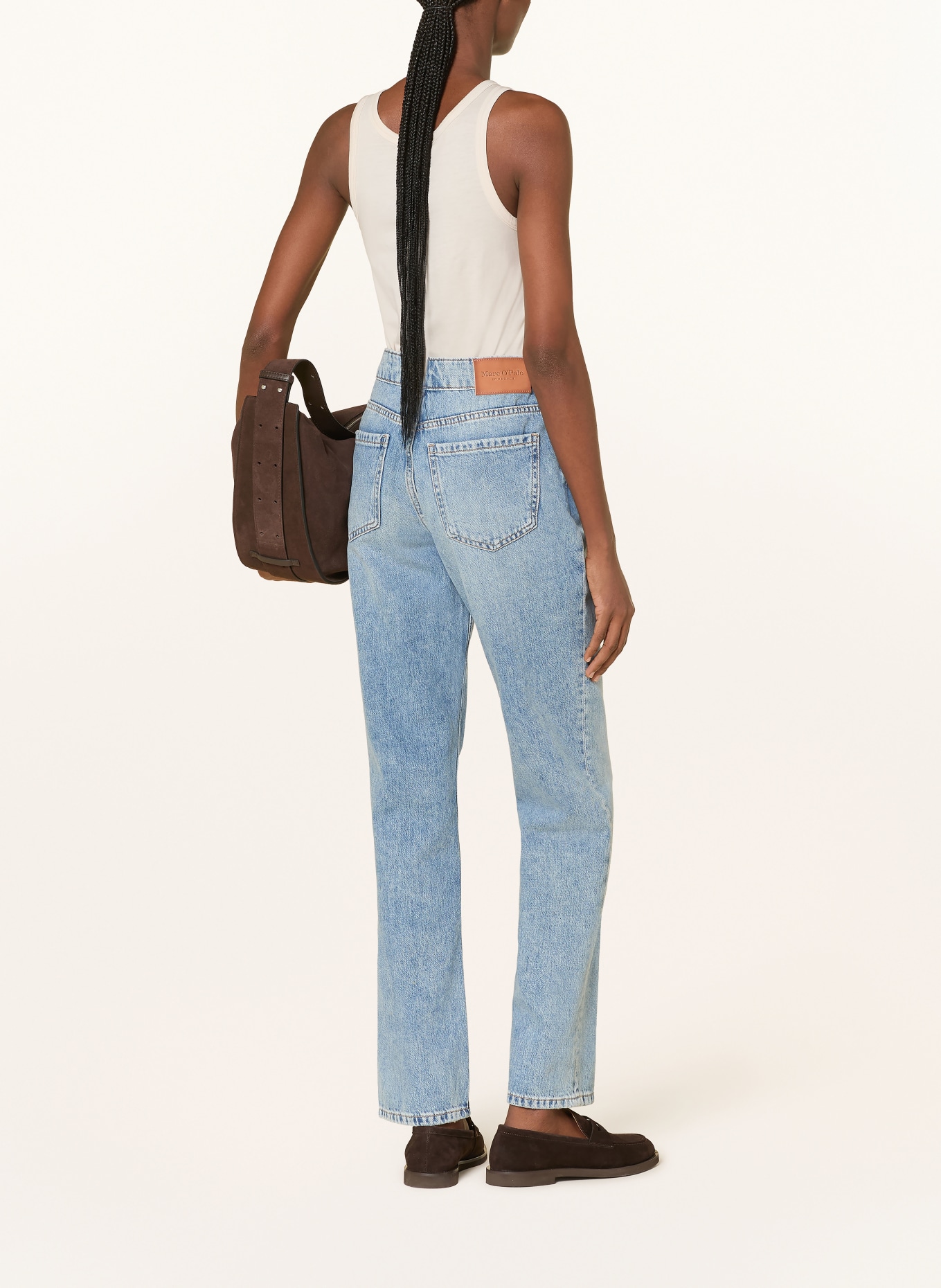 Marc O'Polo Rovné džíny ELIN: 013 Authentic light blue wash