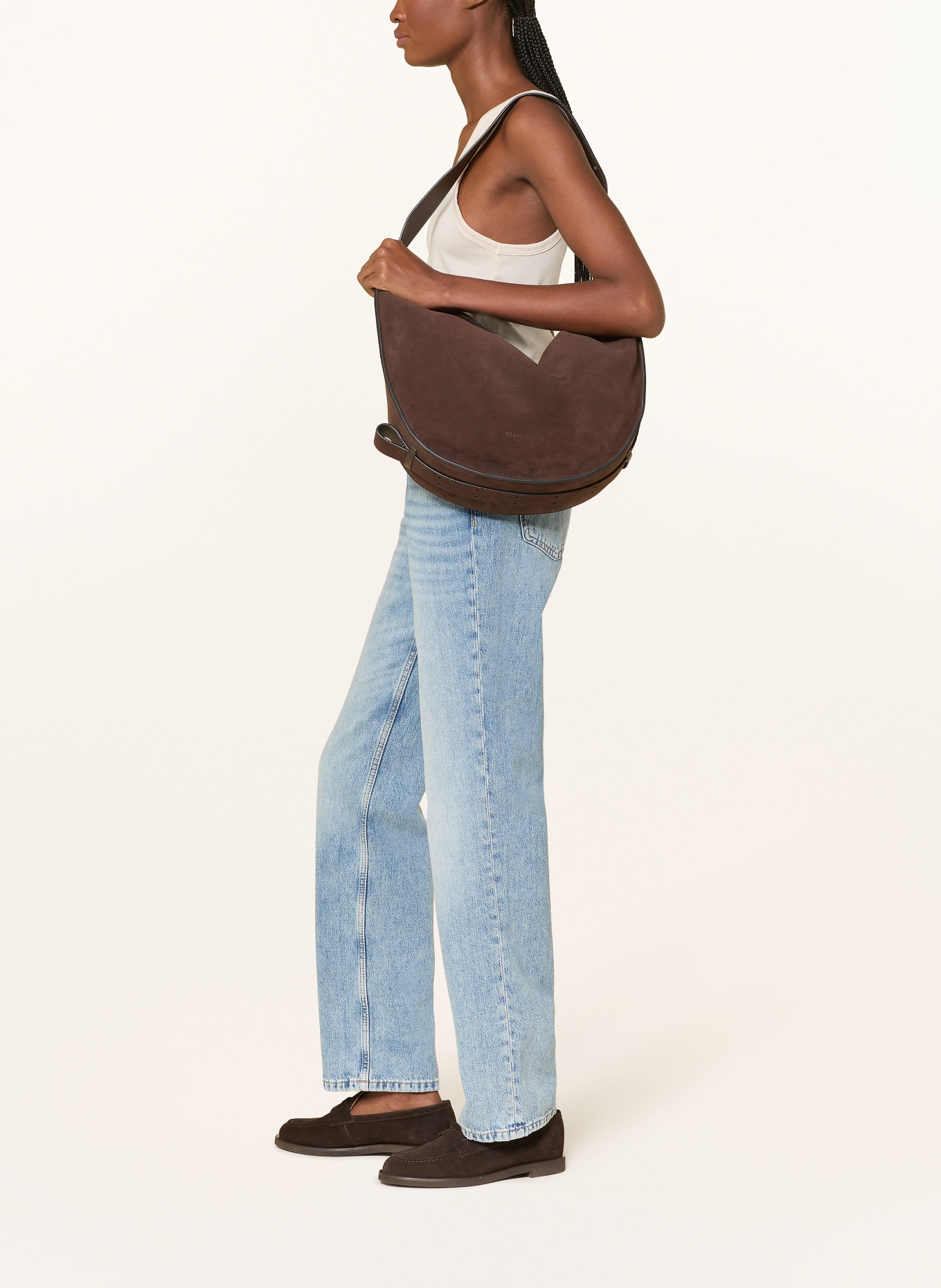 Marc O'Polo Rovné džíny ELIN: 013 Authentic light blue wash