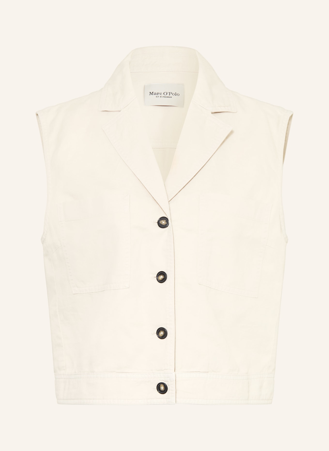 Marc O'Polo blazer vest: BEIGE