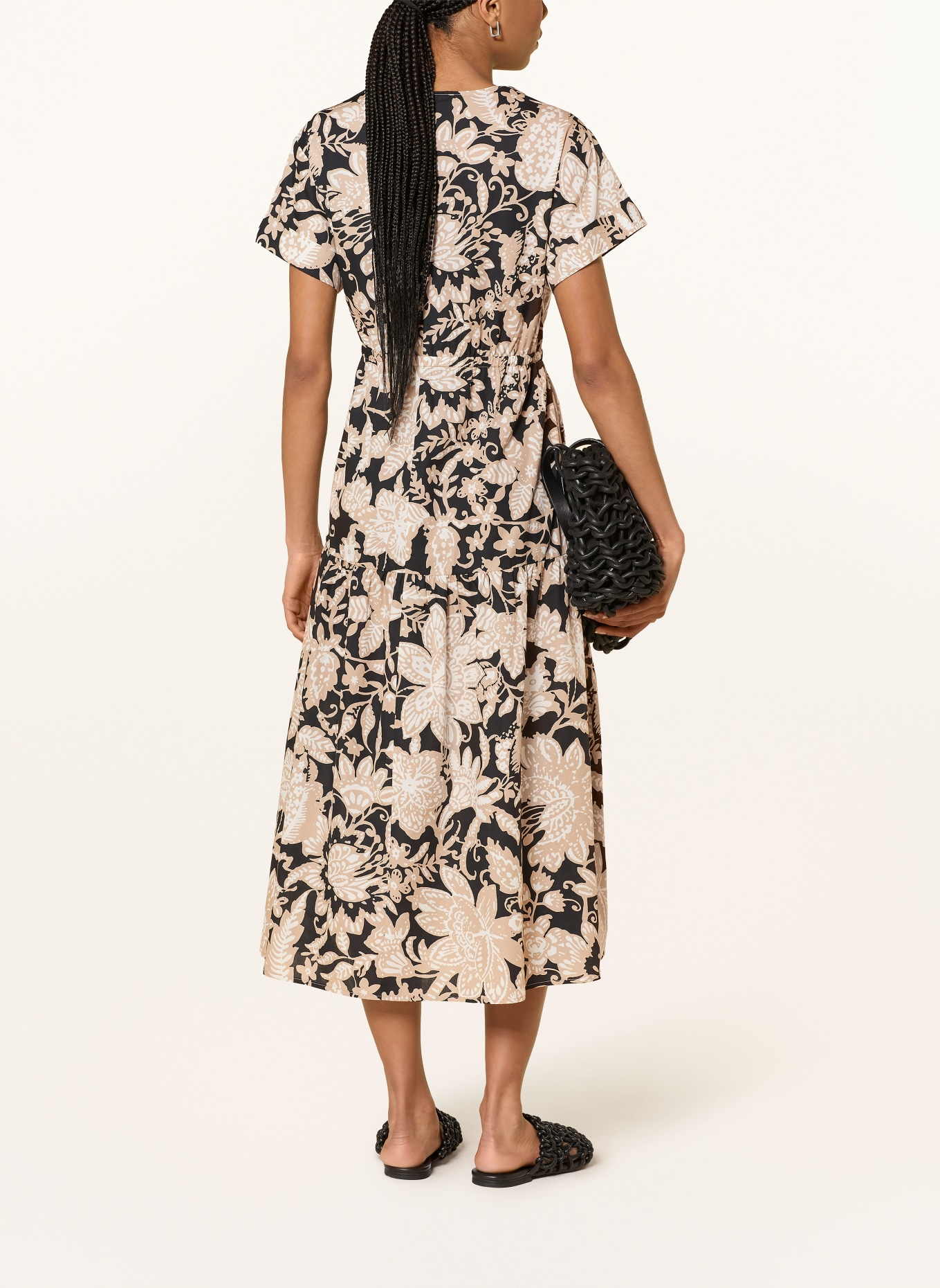 Marc O'Polo dress: BLACK / BEIGE / CREAM