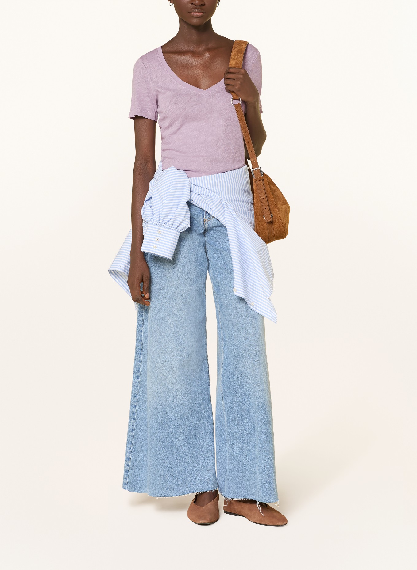 Marc O'Polo koszulka: JASNOFIOLETOWY