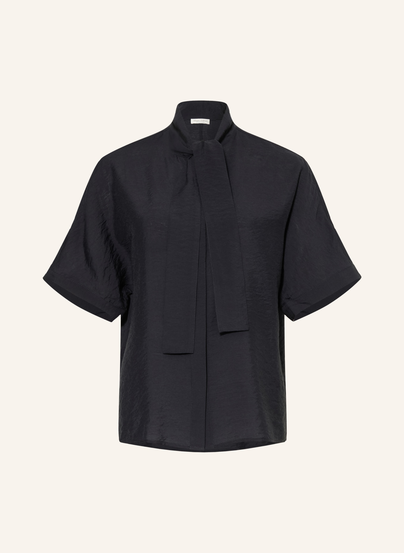 Marc O'Polo Schluppenbluse: DUNKELBLAU