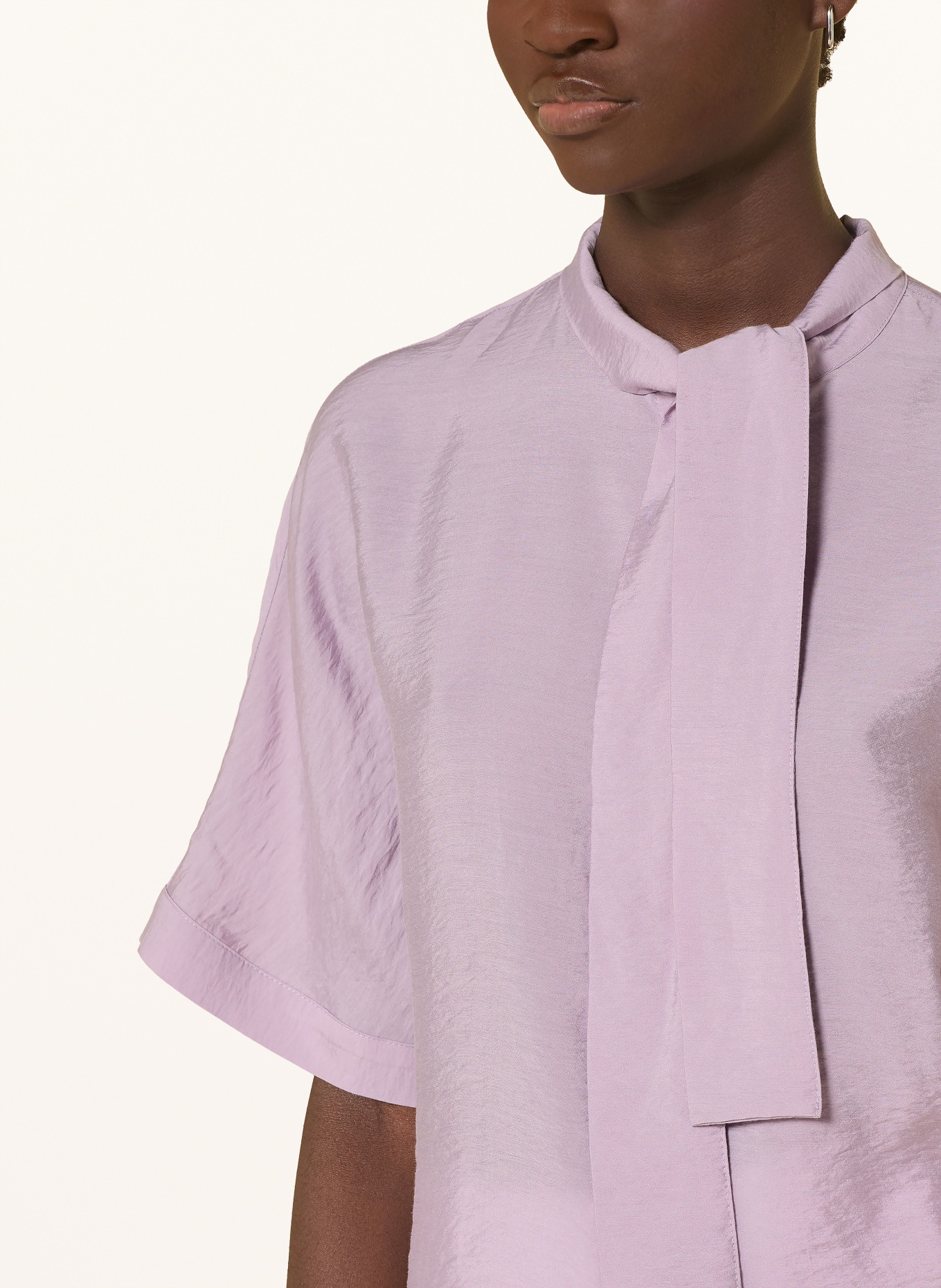 Marc O'Polo bluzka z kołnierzykiem: JASNOFIOLETOWY